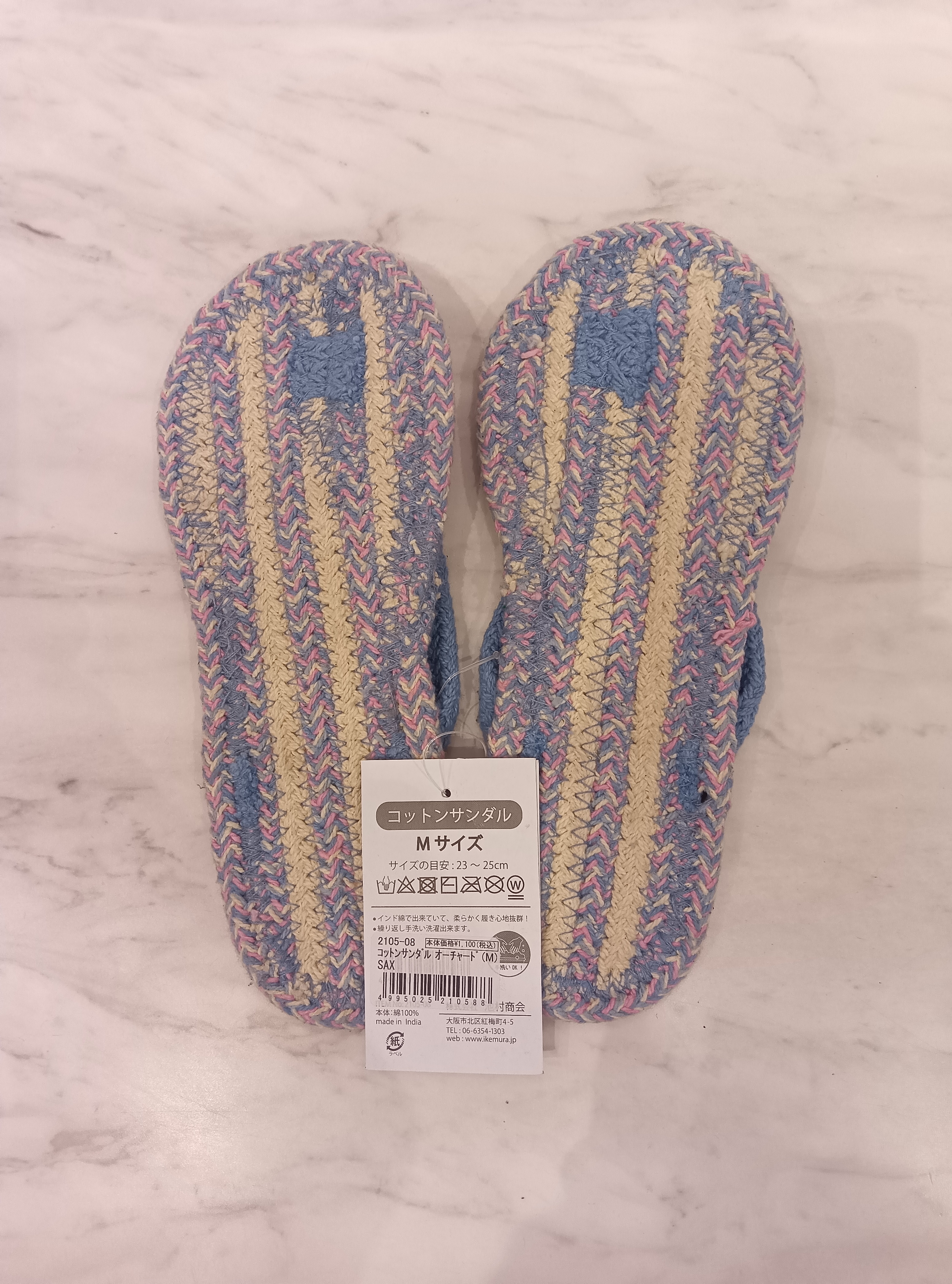 bambooさんの「212 KITCHEN STORE｜コットンサンダル スイカ M RD」を使ったコーディネート