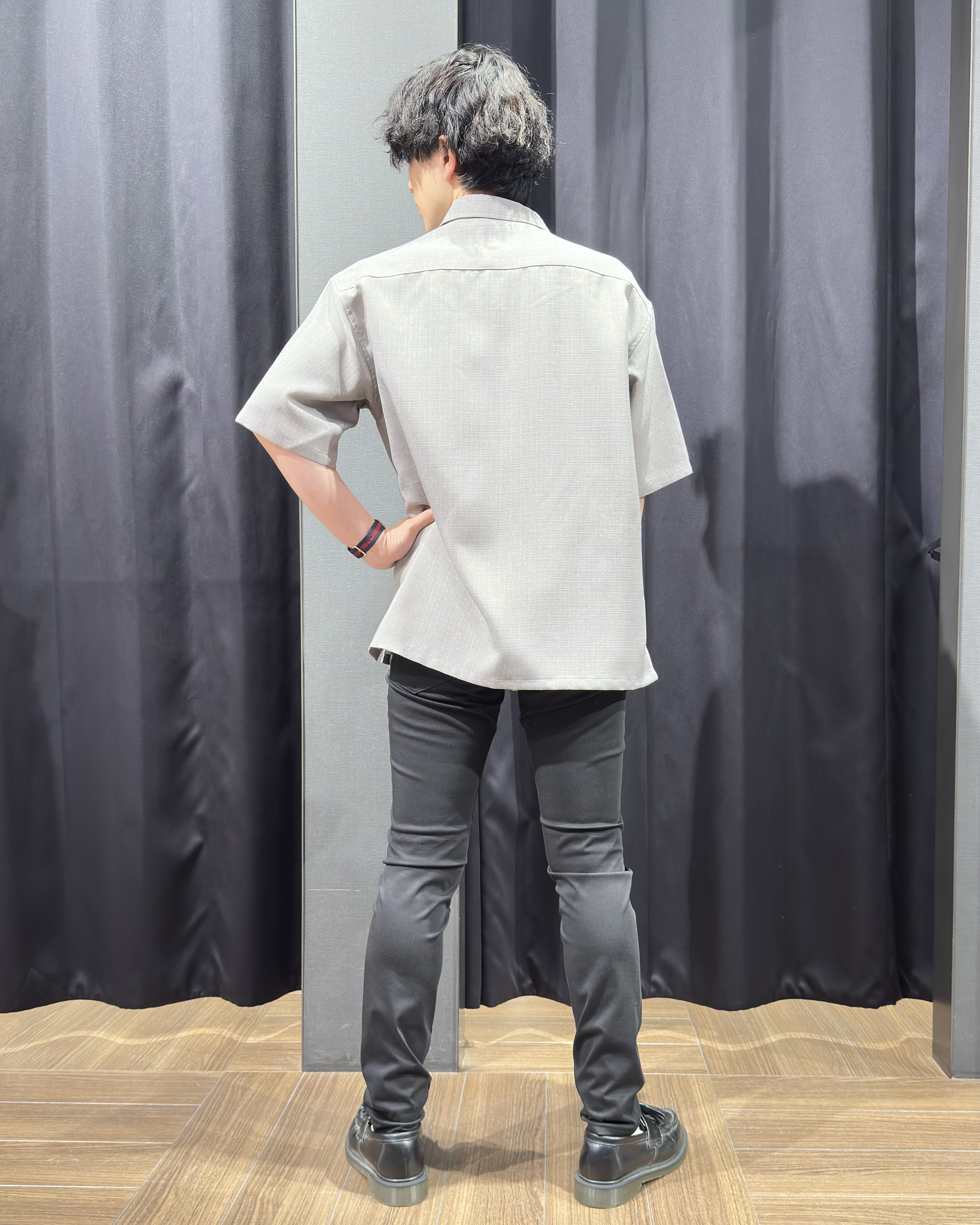 tomoyaさんの「THE SHOP TK｜【LINO FINE】 リネンライク半袖シャツ UVカット／イージーケア／吸水速乾／洗濯機OK／セッ」を使ったコーディネート