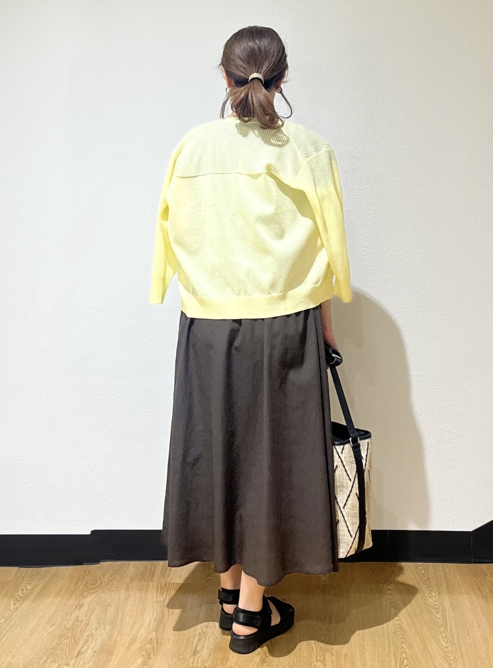 ayaさんの「Reflect｜【通気性あり／涼しい／マシンウォッシャブル】フロントボタンワンピース」を使ったコーディネート