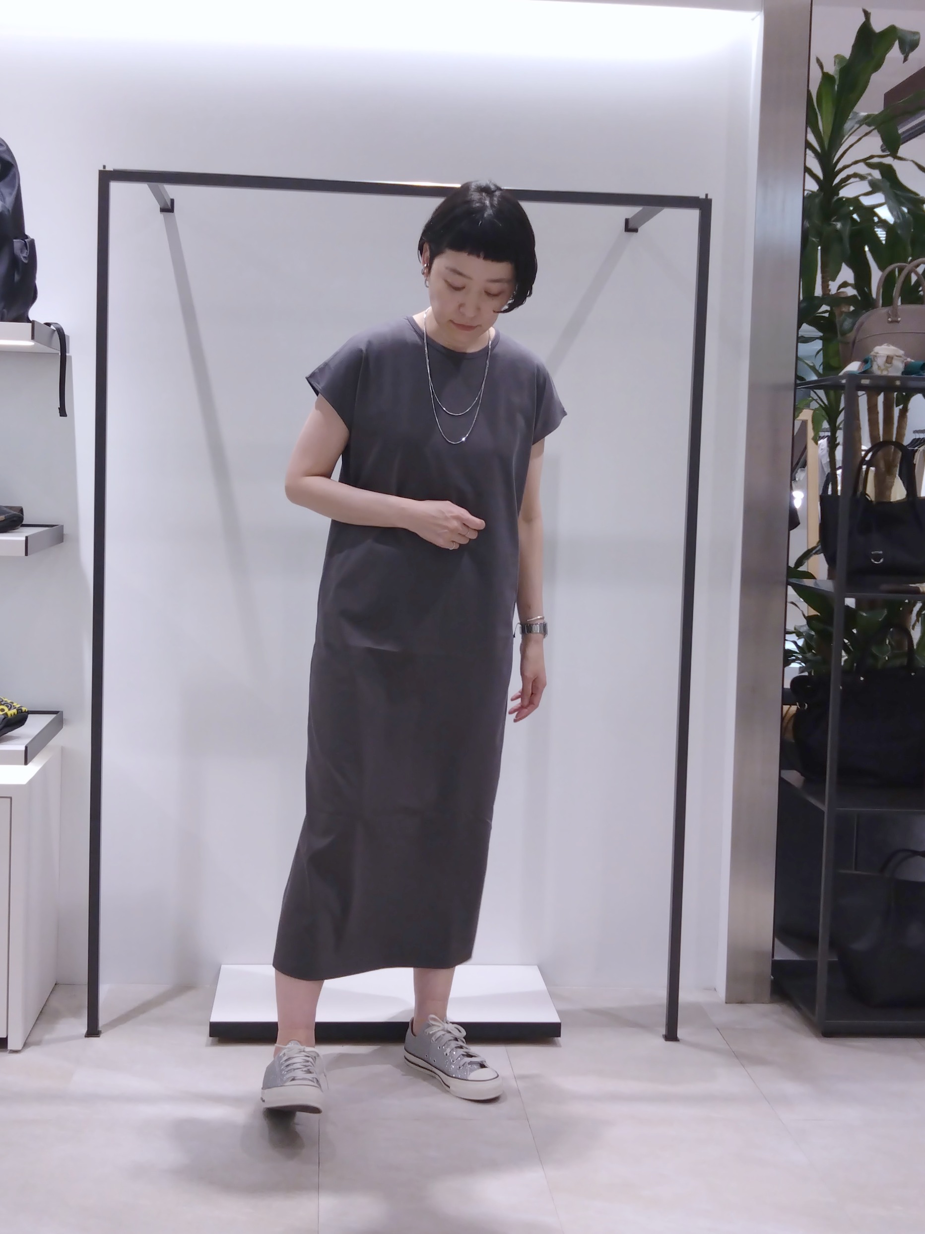 まちこさんの「UNTITLED｜【古畑星夏さん着用/洗える】シアーブルゾン」を使ったコーディネート