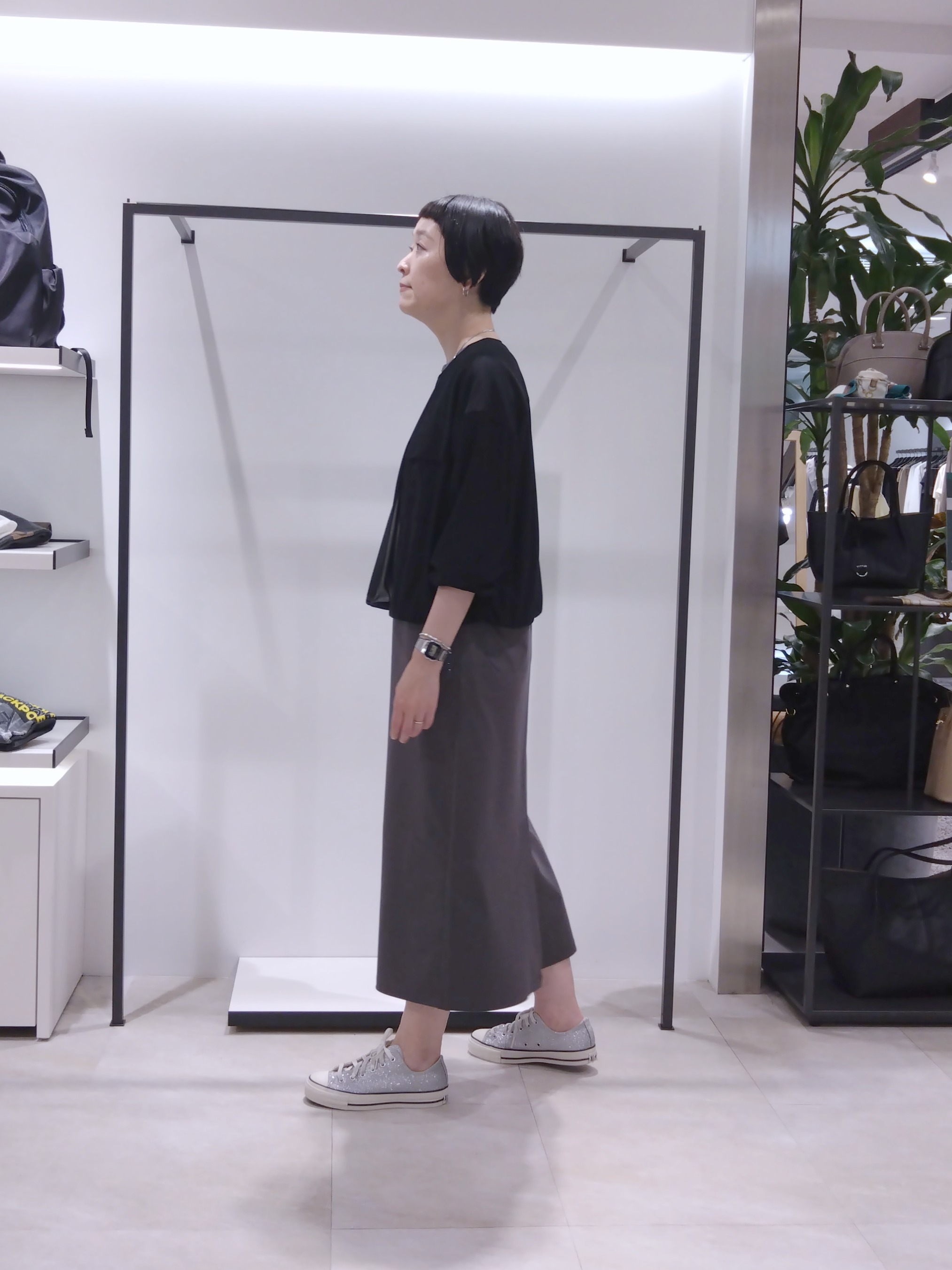まちこさんの「UNTITLED｜【古畑星夏さん着用/洗える】シアーブルゾン」を使ったコーディネート