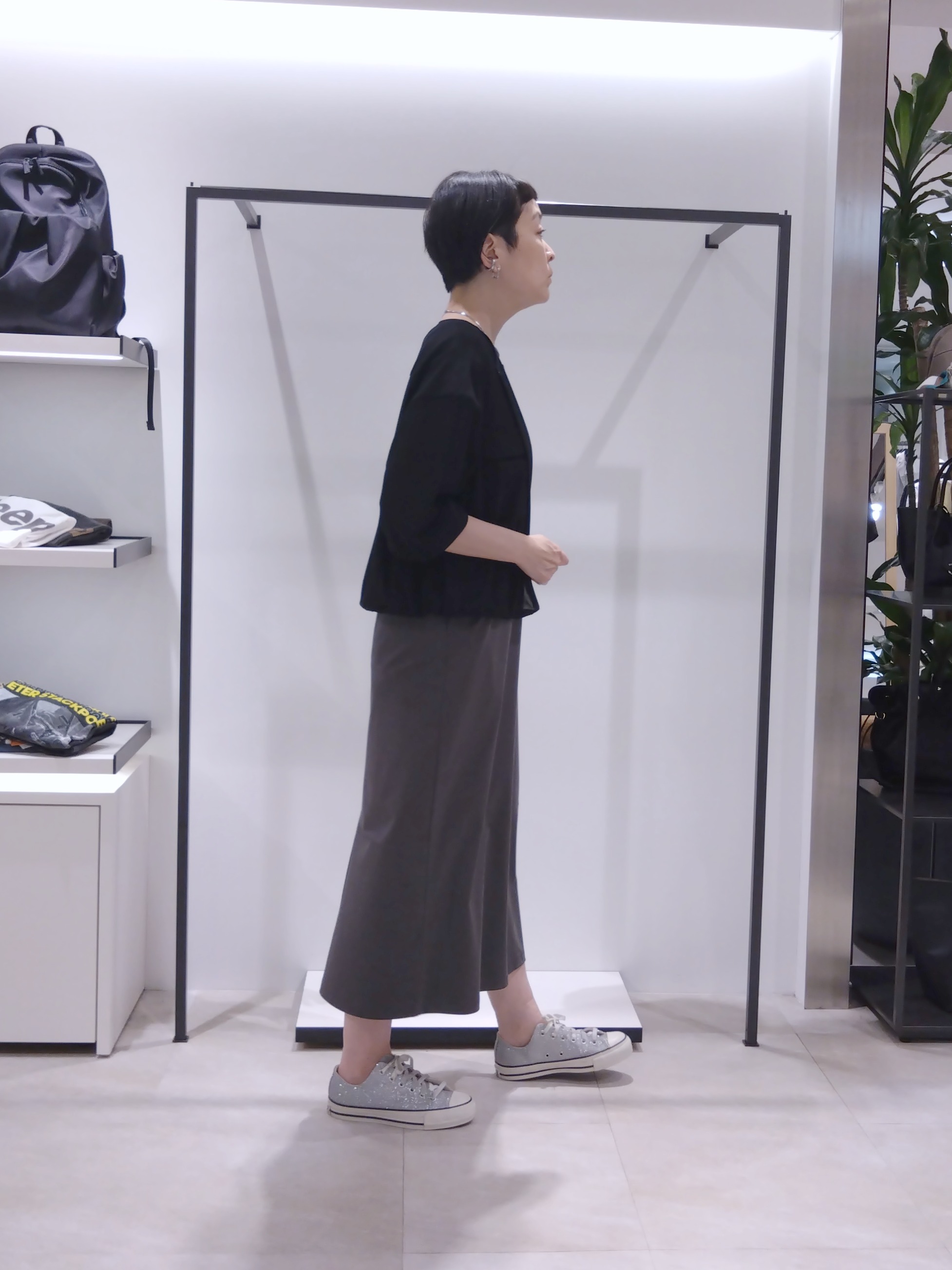 まちこさんの「UNTITLED｜【古畑星夏さん着用/洗える】シアーブルゾン」を使ったコーディネート