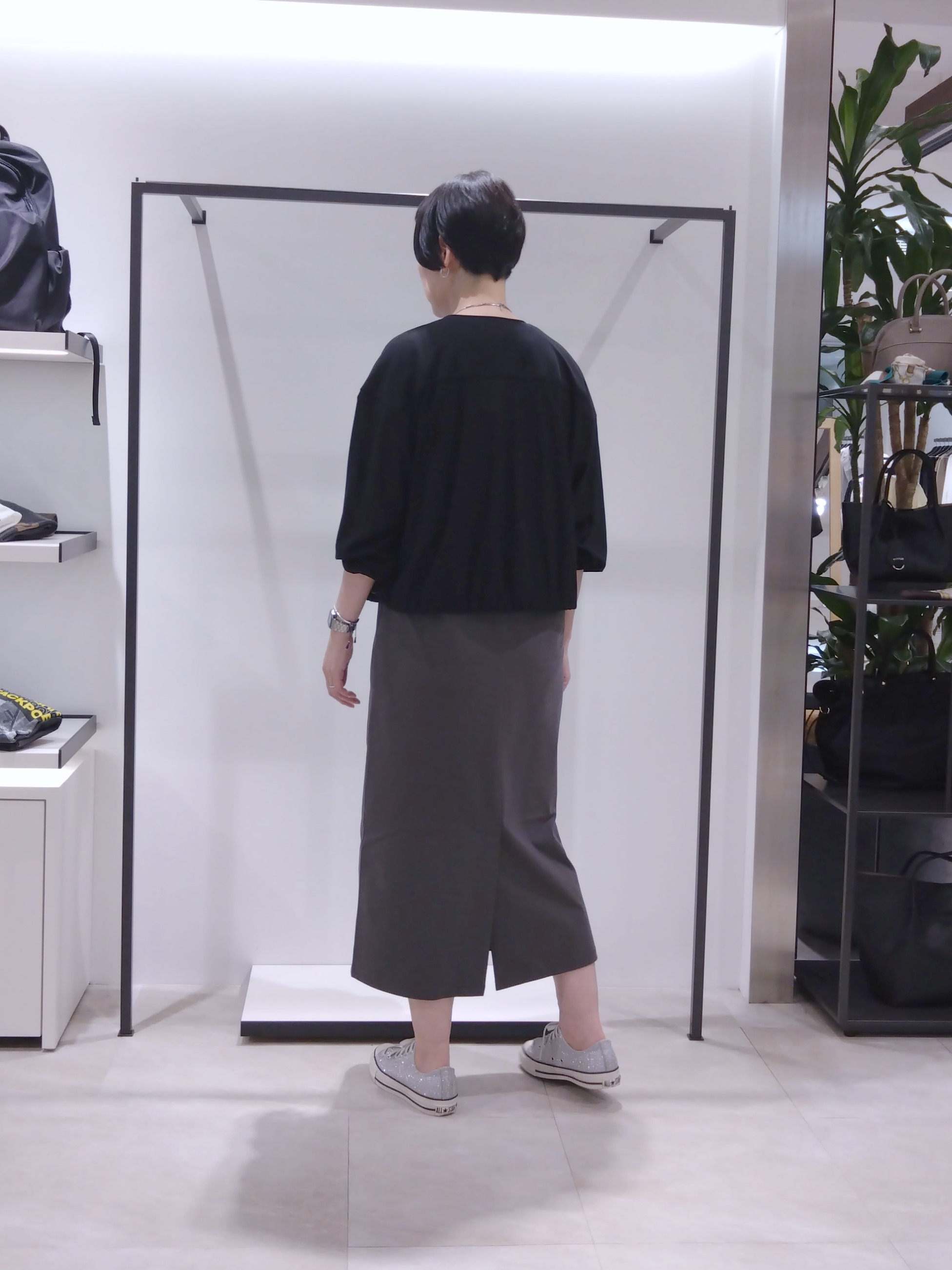 まちこさんの「UNTITLED｜【古畑星夏さん着用/洗える】シアーブルゾン」を使ったコーディネート
