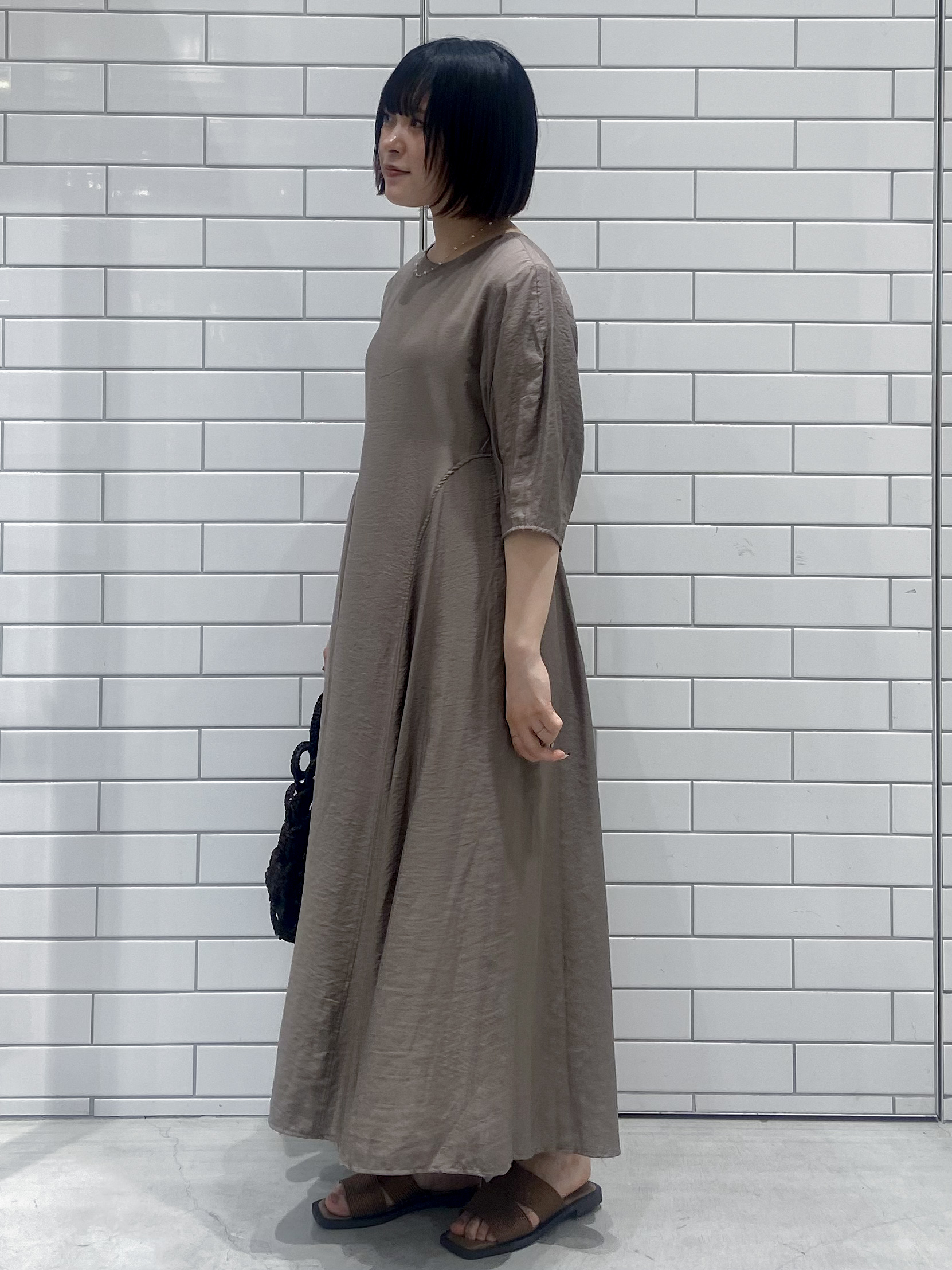 kimiさんの「OPAQUE.CLIP｜切り替えデザインフレアワンピース【洗濯機OK】」を使ったコーディネート
