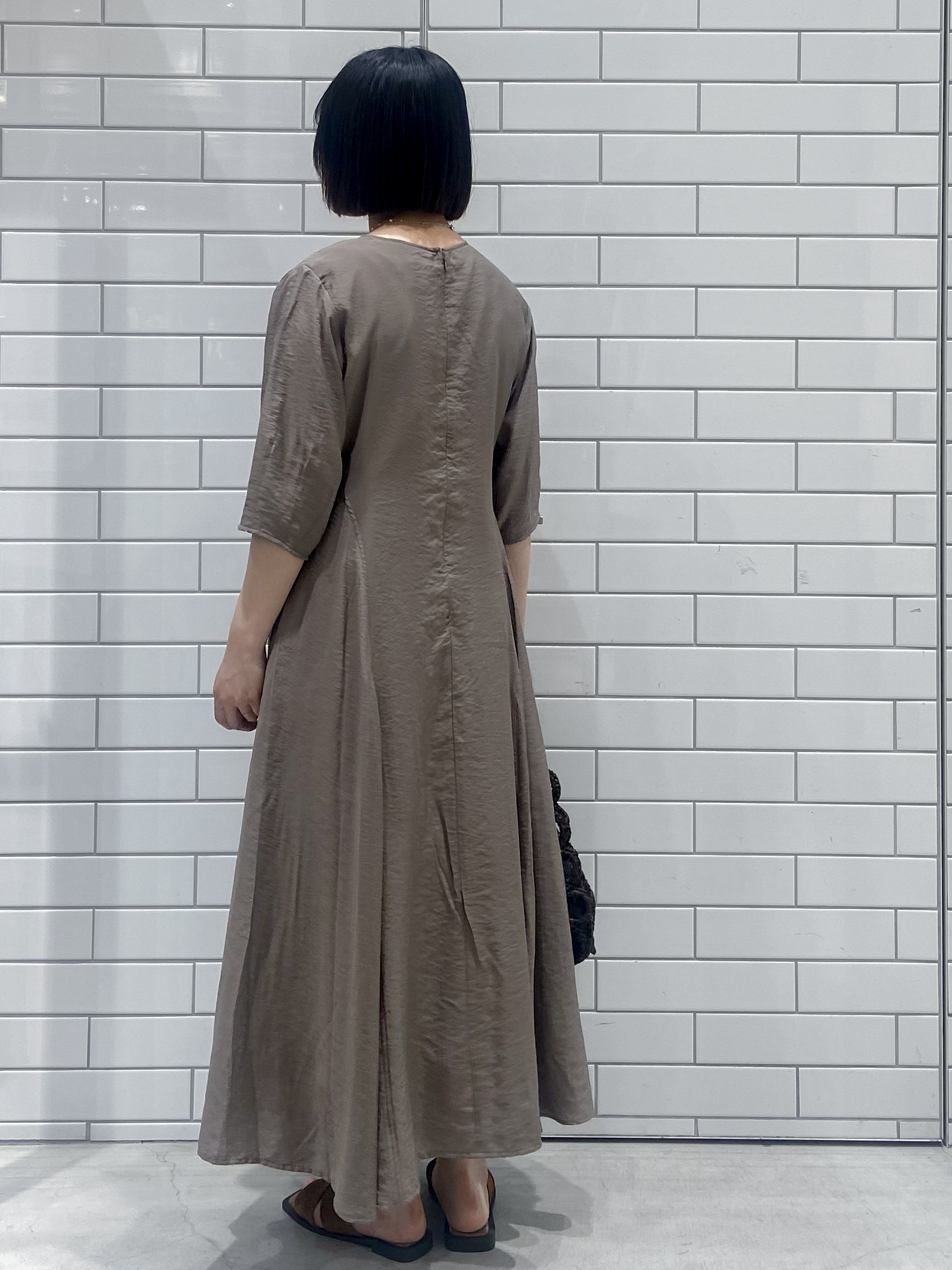 kimiさんの「OPAQUE.CLIP｜切り替えデザインフレアワンピース【洗濯機OK】」を使ったコーディネート