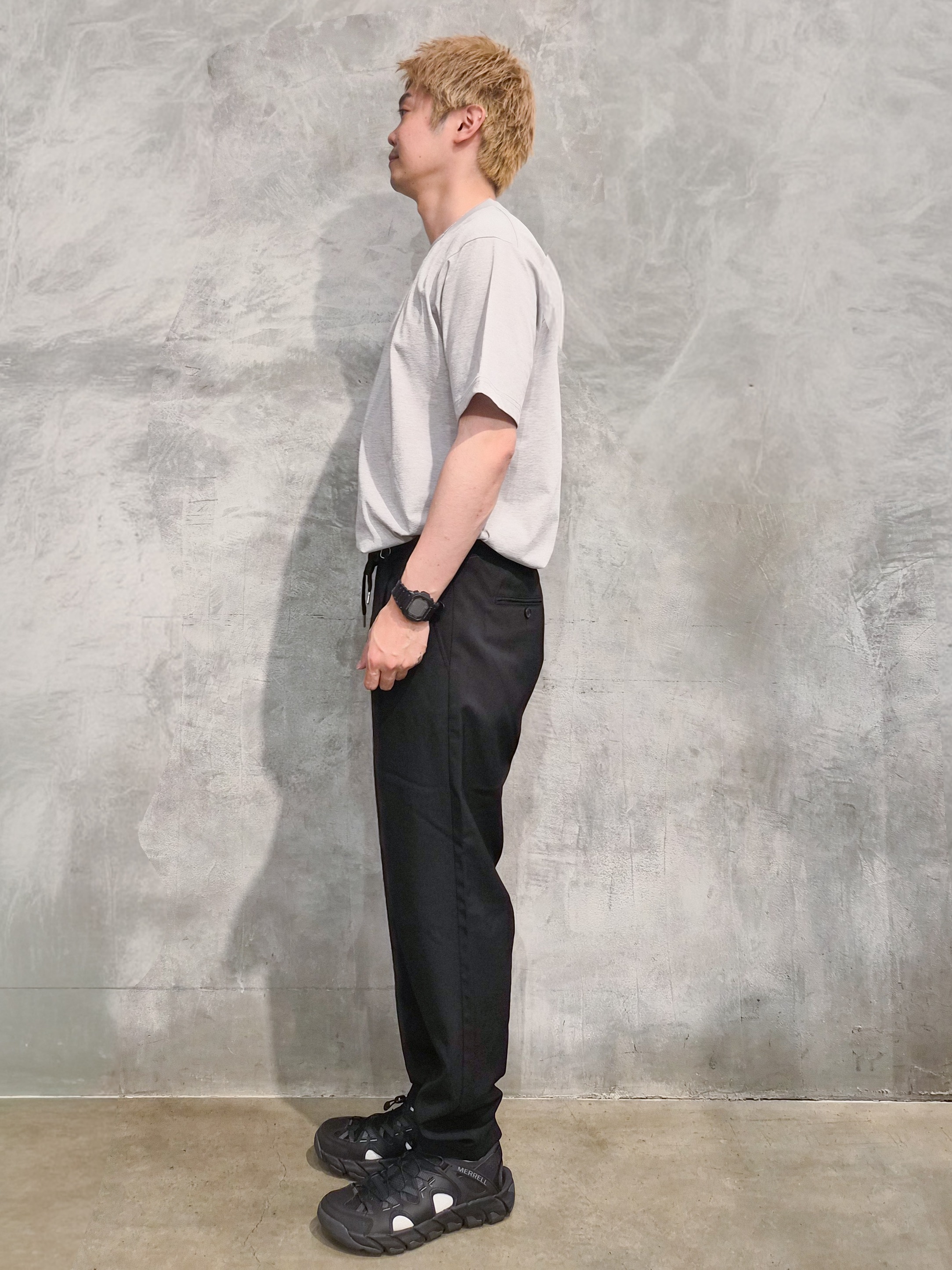 daiさんの「THE SHOP TK｜【涼しい・透けにくい・乾きやすい 夏に欲しい機能、全部入り。】BO-NO TEE/ボーノTシャツ　洗」を使ったコーディネート