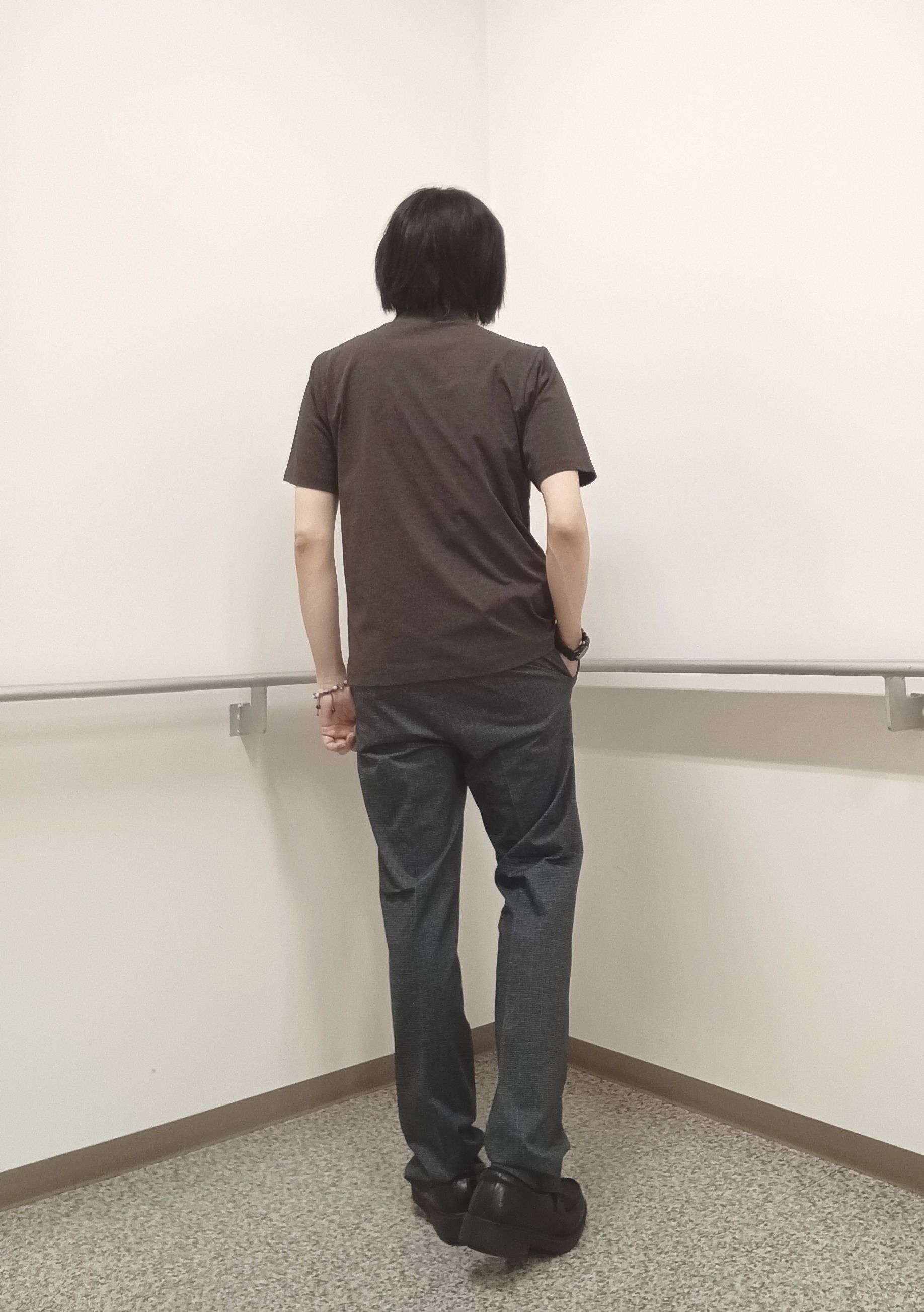moritaさんの「TAKEO KIKUCHI｜【通気性】ジャージ千鳥柄 ジャケット」を使ったコーディネート