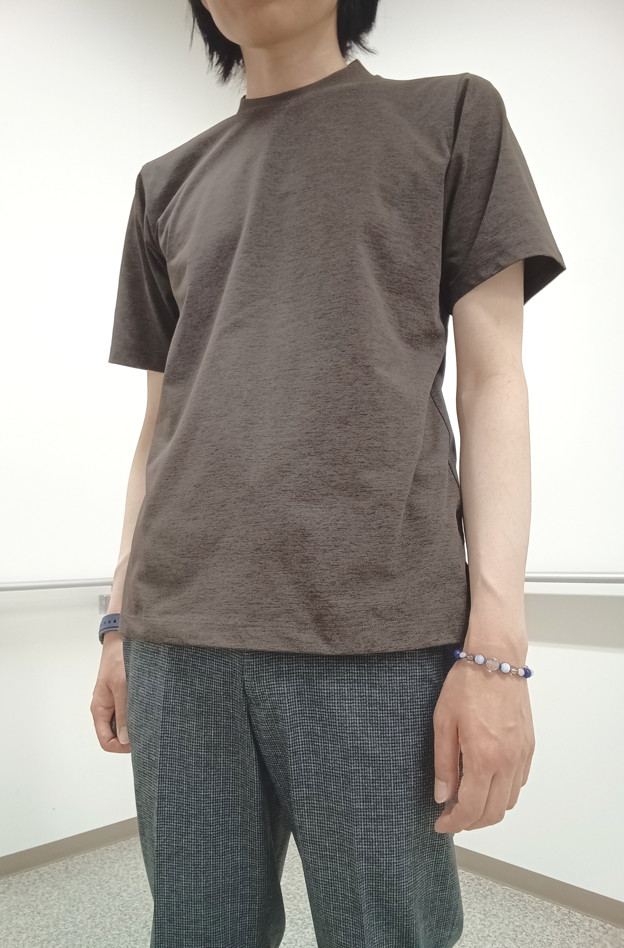 moritaさんの「TAKEO KIKUCHI｜【通気性】ジャージ千鳥柄 ジャケット」を使ったコーディネート