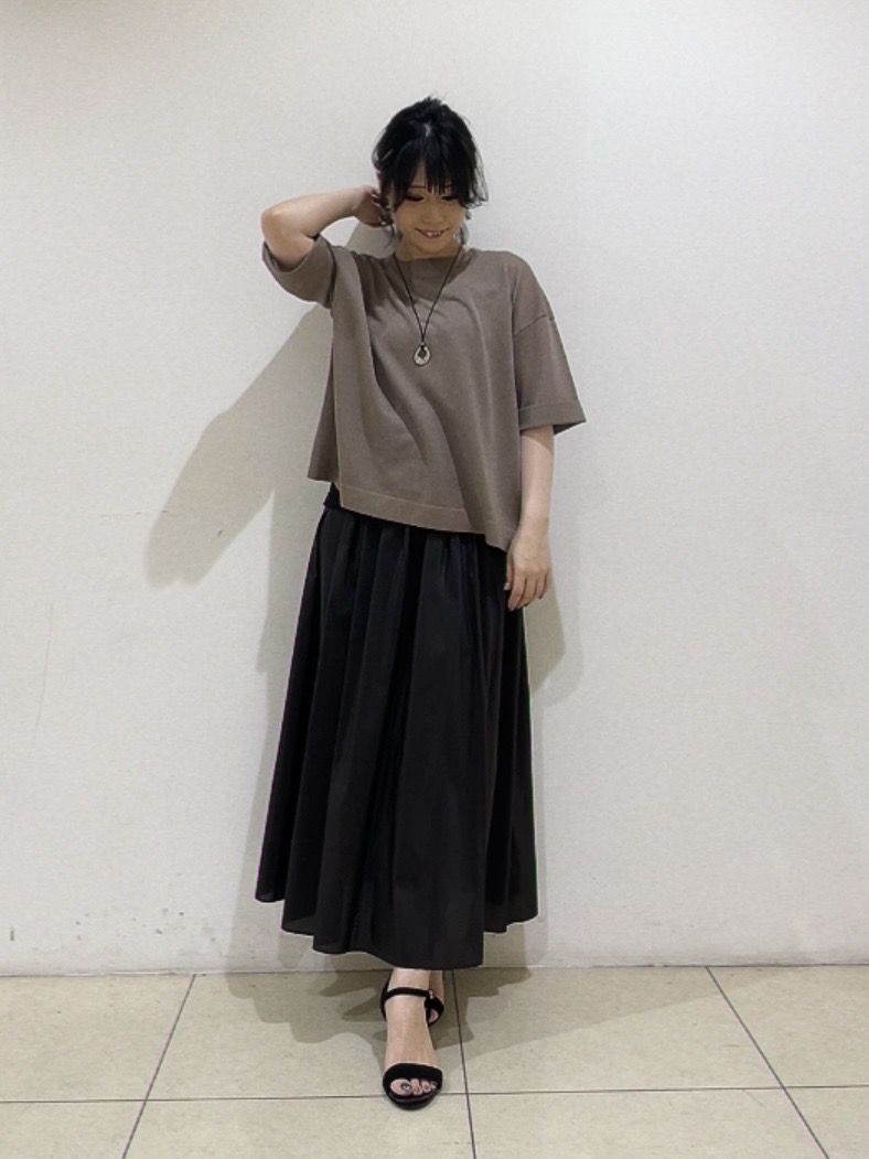 watanabeさんの「UNTITLED｜【アンサンブル可/Tシャツ風/ゆったり】リラックスニットトップス」を使ったコーディネート