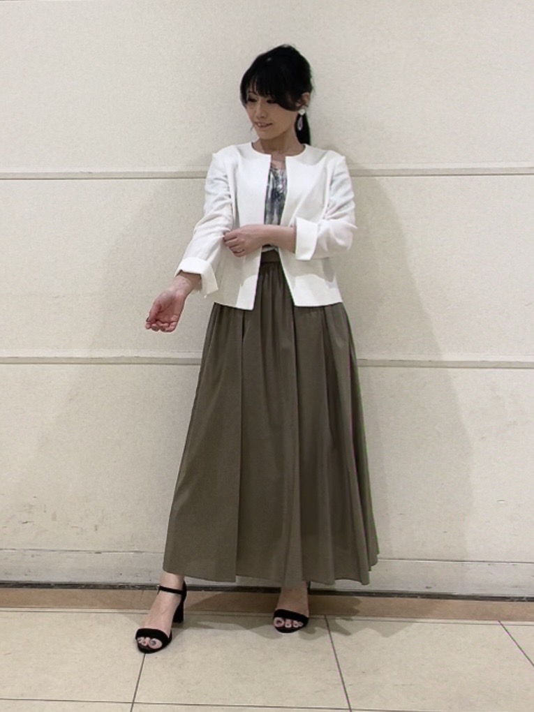 watanabeさんの「UNTITLED｜【清涼感/洗える】ミニマルシルエットジャケット」を使ったコーディネート