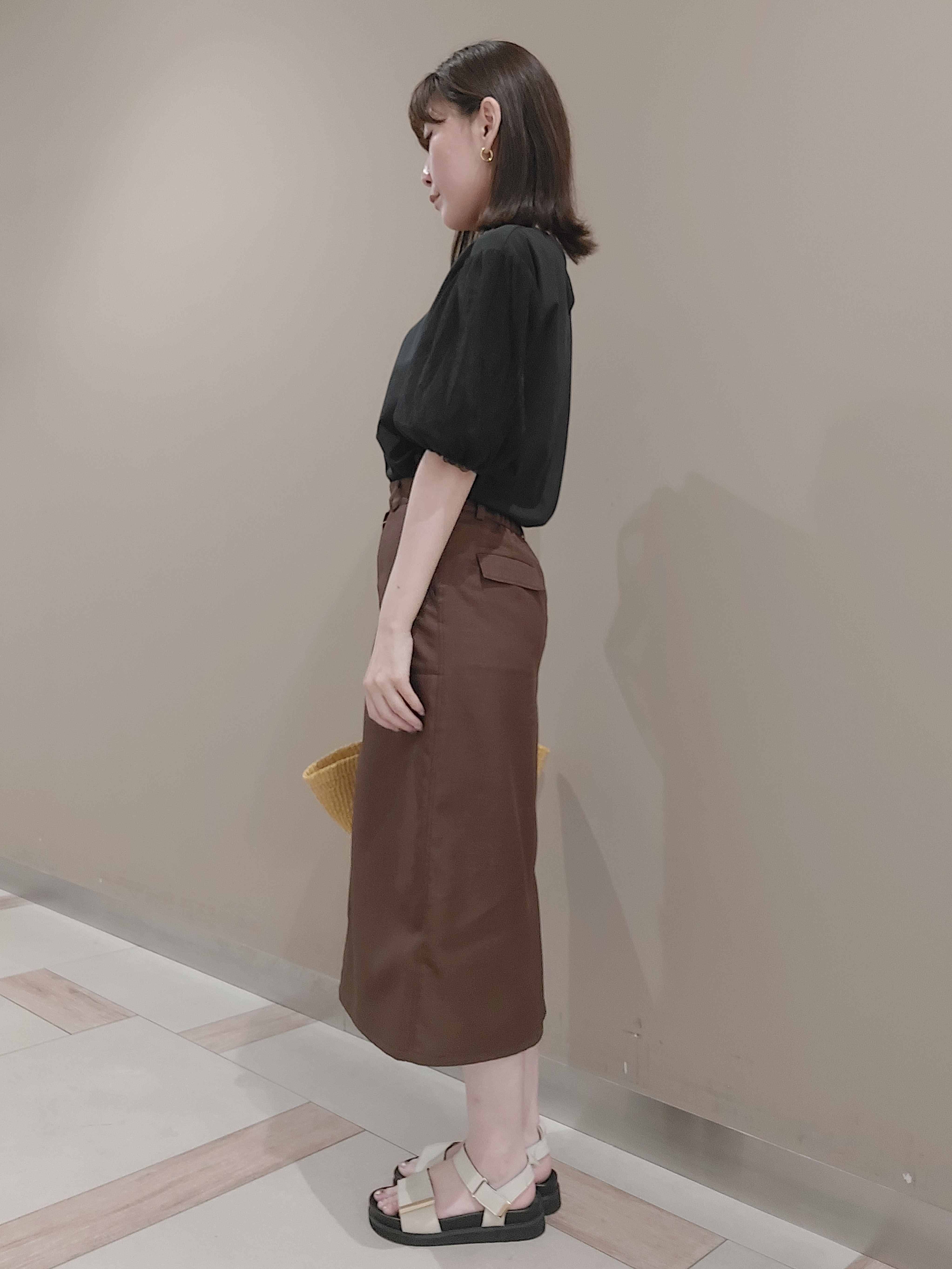 saiさんの「Reflect｜【UVカット／接触冷感／吸水速乾】チュールスリーブプルオーバー」を使ったコーディネート