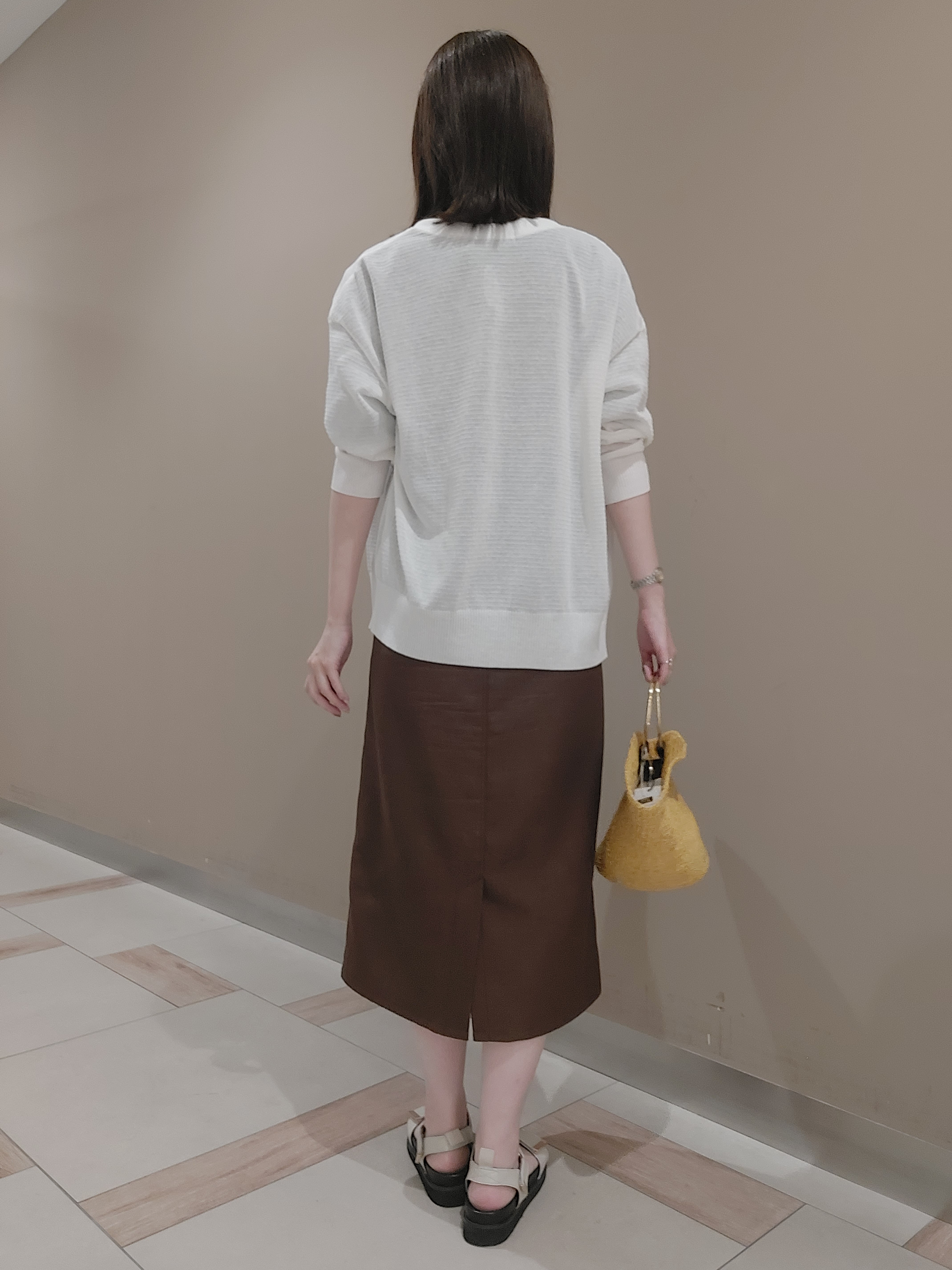 saiさんの「Reflect｜【UVカット／接触冷感／吸水速乾】チュールスリーブプルオーバー」を使ったコーディネート