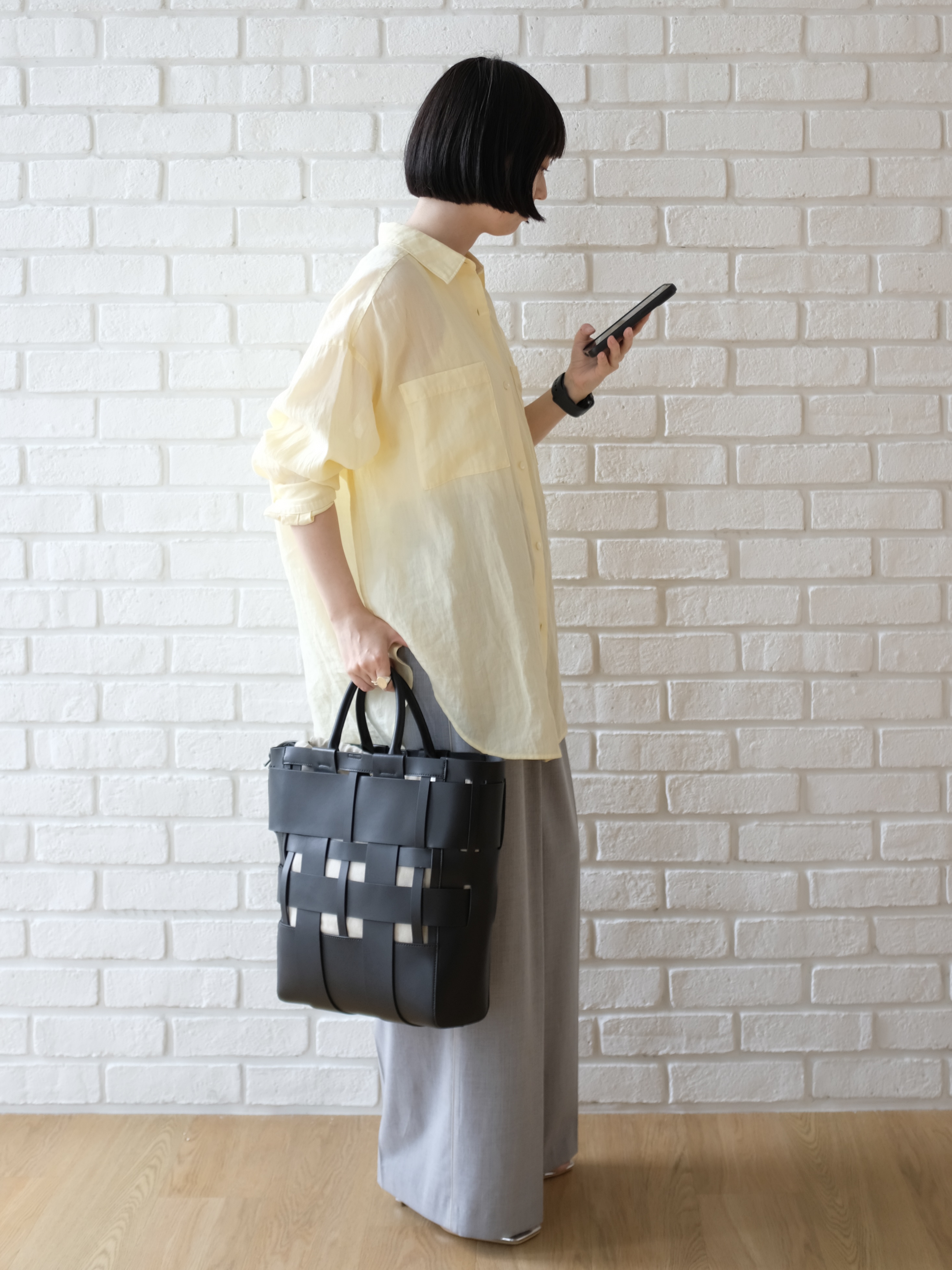 Kishimotoさんの「DRESSTERIOR｜【人気定番/ウォッシャブル】ガーメントダイラミーシャツ」を使ったコーディネート
