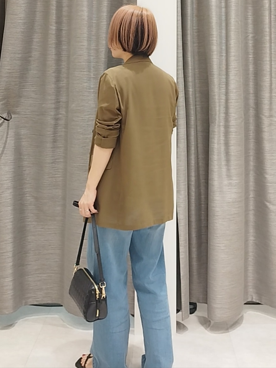 s u g iさんの「UNTITLED｜【セットアップ可/接触冷感/通気性】ドライシアーダブルジャケット」を使ったコーディネート