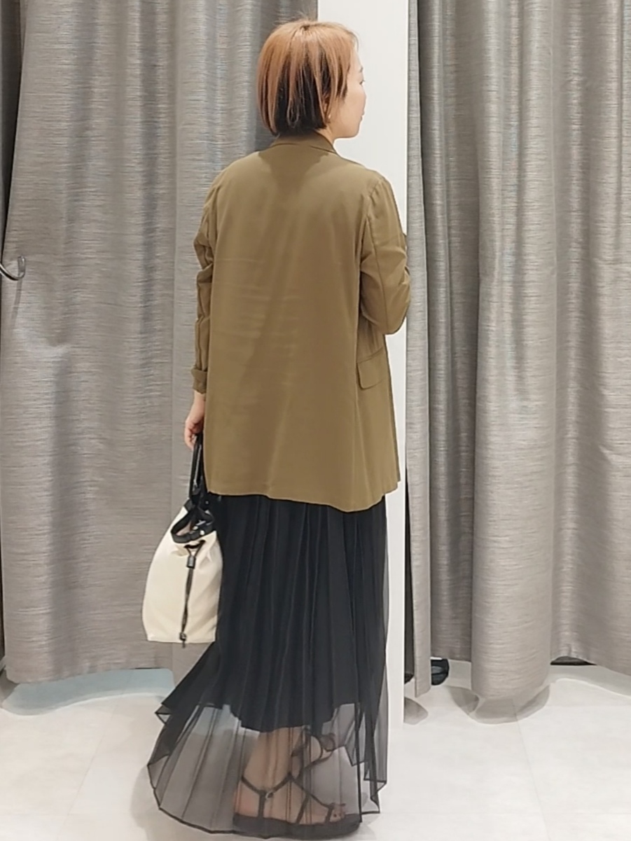 s u g iさんの「UNTITLED｜【セットアップ可/接触冷感/通気性】ドライシアーダブルジャケット」を使ったコーディネート