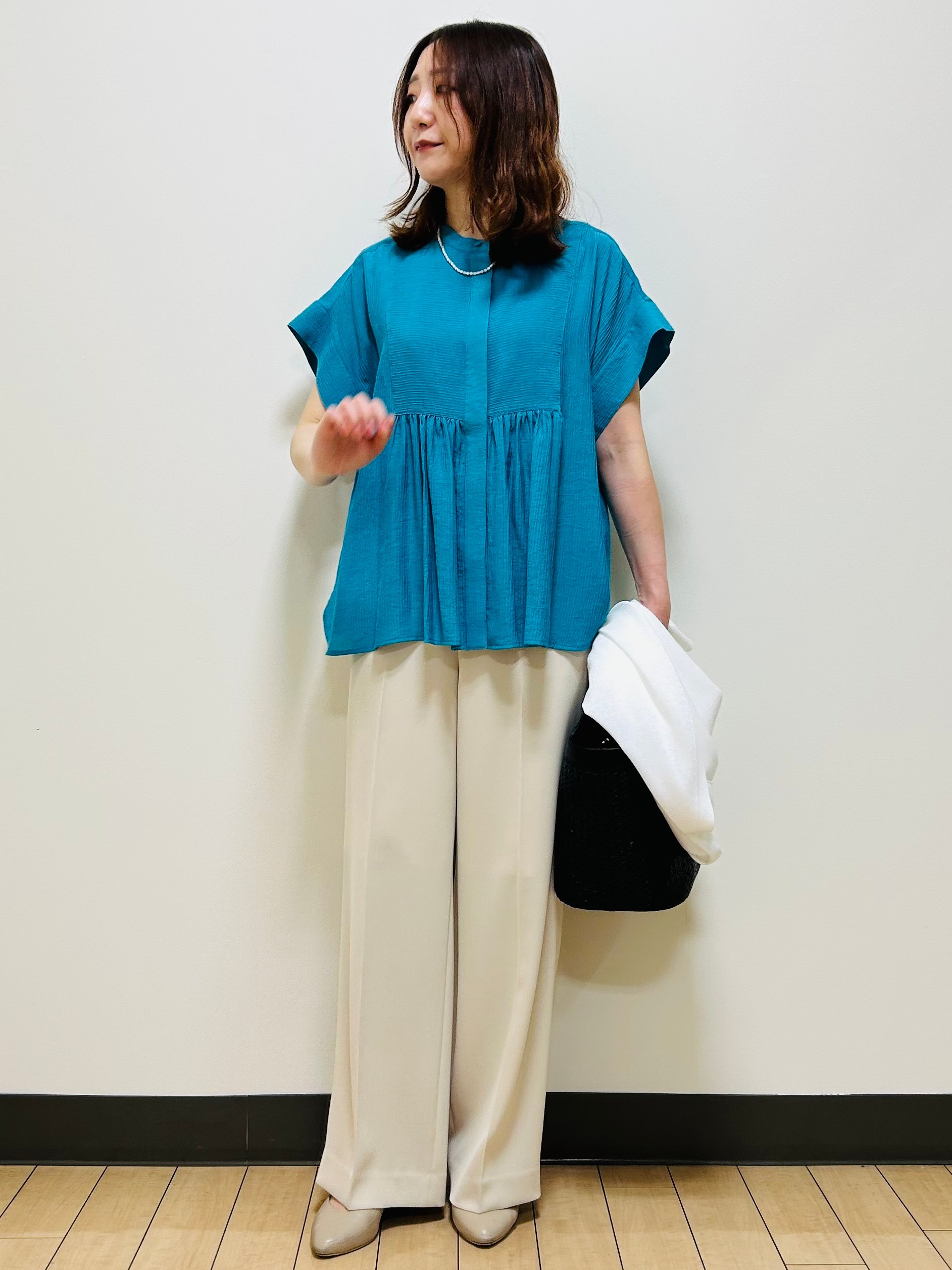 miiiさんの「Reflect｜【SS-4Lサイズ／接触冷感／シワになりにくい】リラクシーテーラードジャケット」を使ったコーディネート