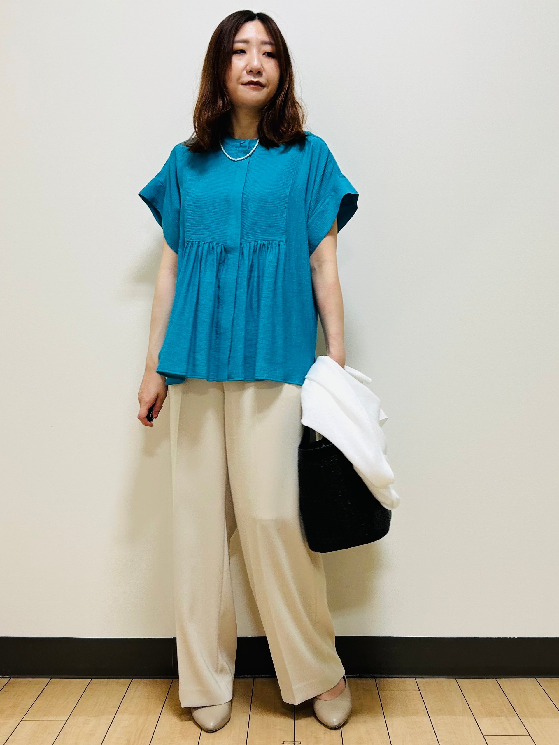 miiiさんの「Reflect｜【SS-4Lサイズ／接触冷感／シワになりにくい】リラクシーテーラードジャケット」を使ったコーディネート