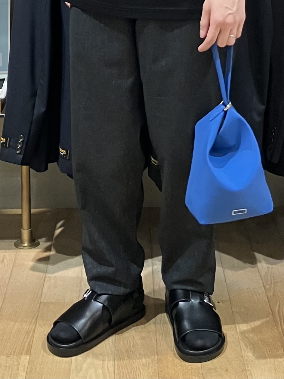 成田さんの「TAKEO KIKUCHI｜【BOWLER HAT LABEL】アイスクリアコットン バッククロスピストル 半袖Tシャツ」を使ったコーディネート