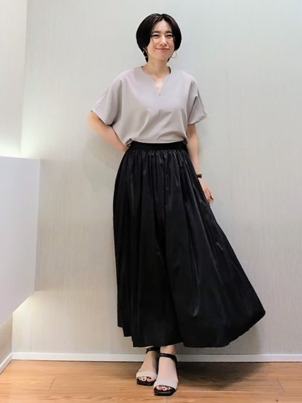 ミズタさんの「UNTITLED｜【接触冷感/UVカット/遮熱機能】フライスジャージカーディガン」を使ったコーディネート