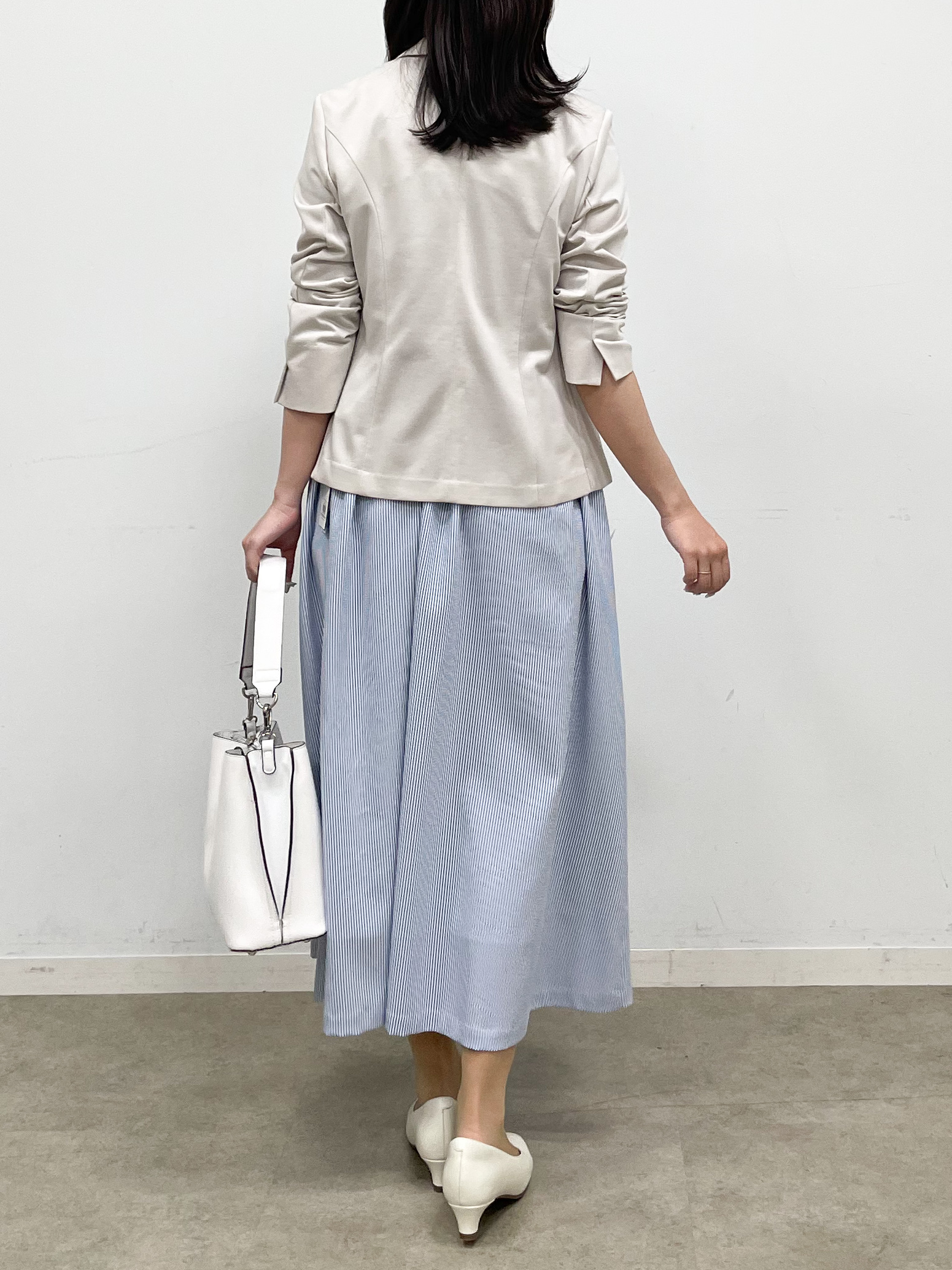 yukariさんの「Reflect｜【SS-4Lサイズ／UVカット／接触冷感】匠ジャケット／ベーシックテーラード」を使ったコーディネート