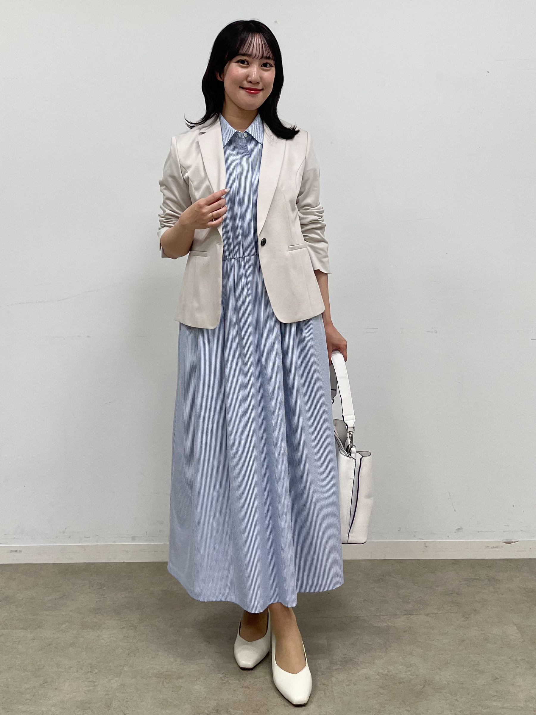 yukariさんの「Reflect｜【SS-4Lサイズ／UVカット／接触冷感】匠ジャケット／ベーシックテーラード」を使ったコーディネート