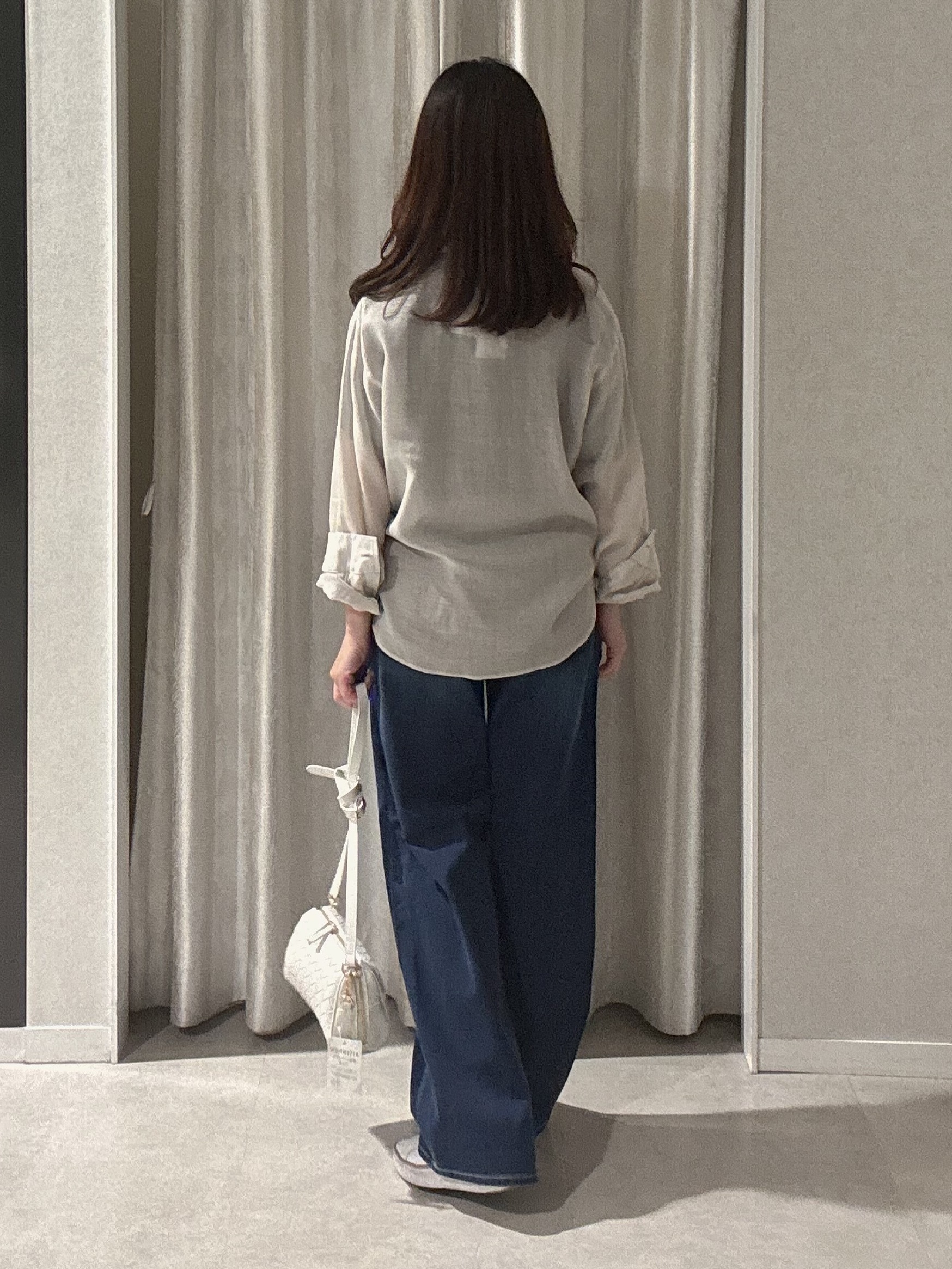 makiさんの「UNTITLED｜【古畑星夏さん着用/接触冷感】ドライタッチシャツ」を使ったコーディネート