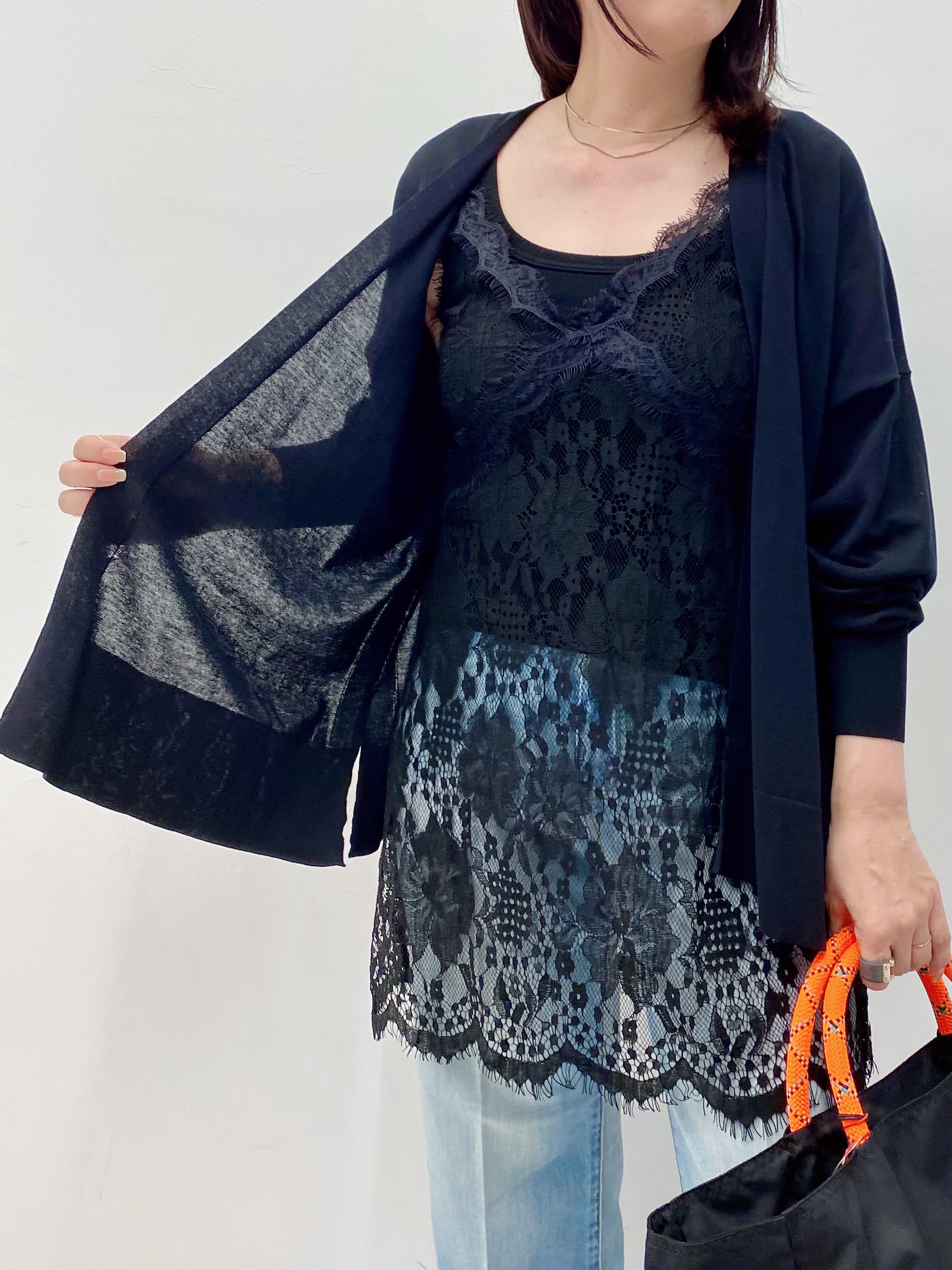 Sawaguchiさんの「DRESSTERIOR｜【接触冷感/UVカット】ウォッシャブル スピンコットン カーディガン」を使ったコーディネート