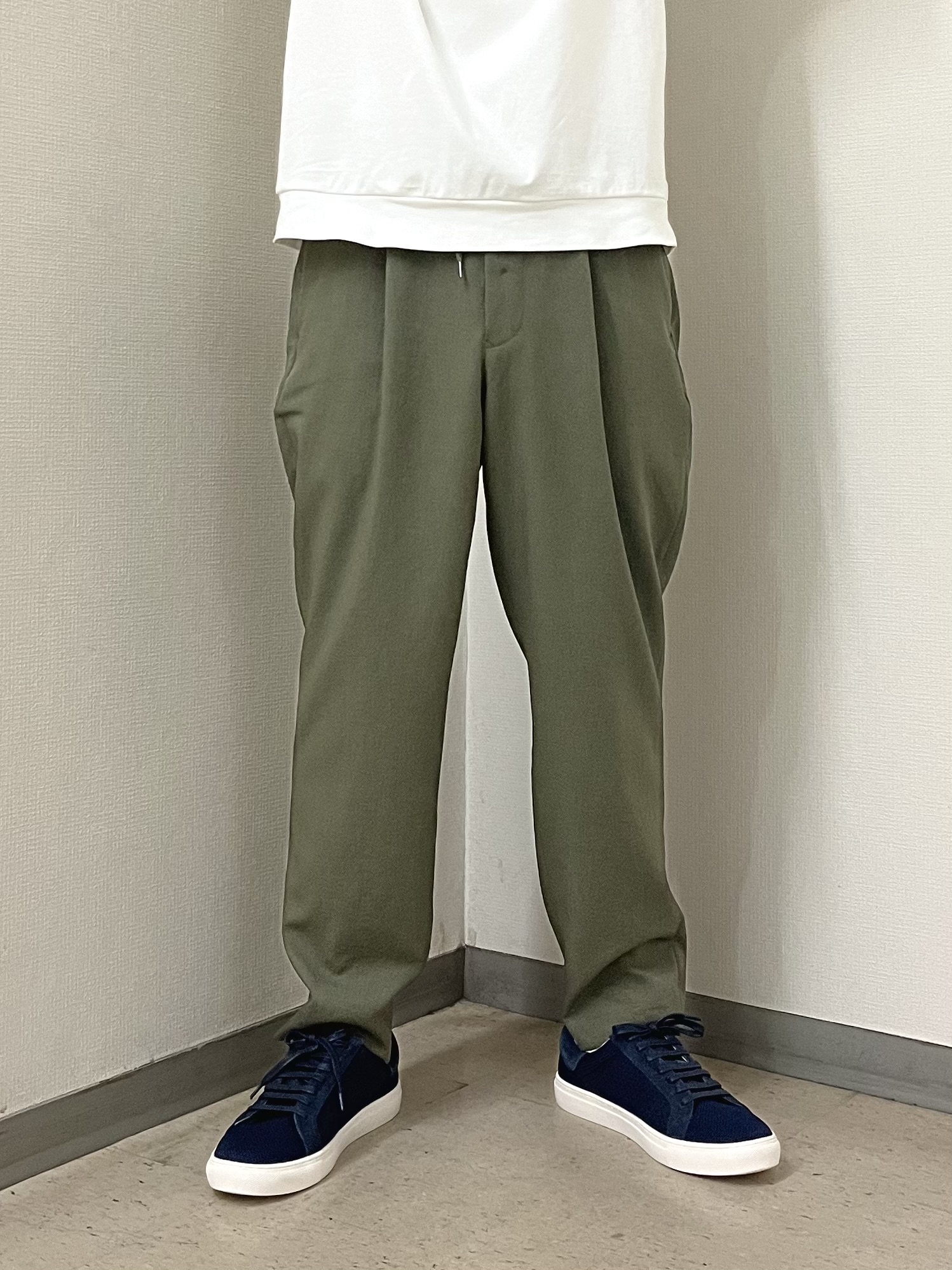 URAさんの「TAKEO KIKUCHI｜【通気性】トリコットサッカー オープンカラー シャツ」を使ったコーディネート