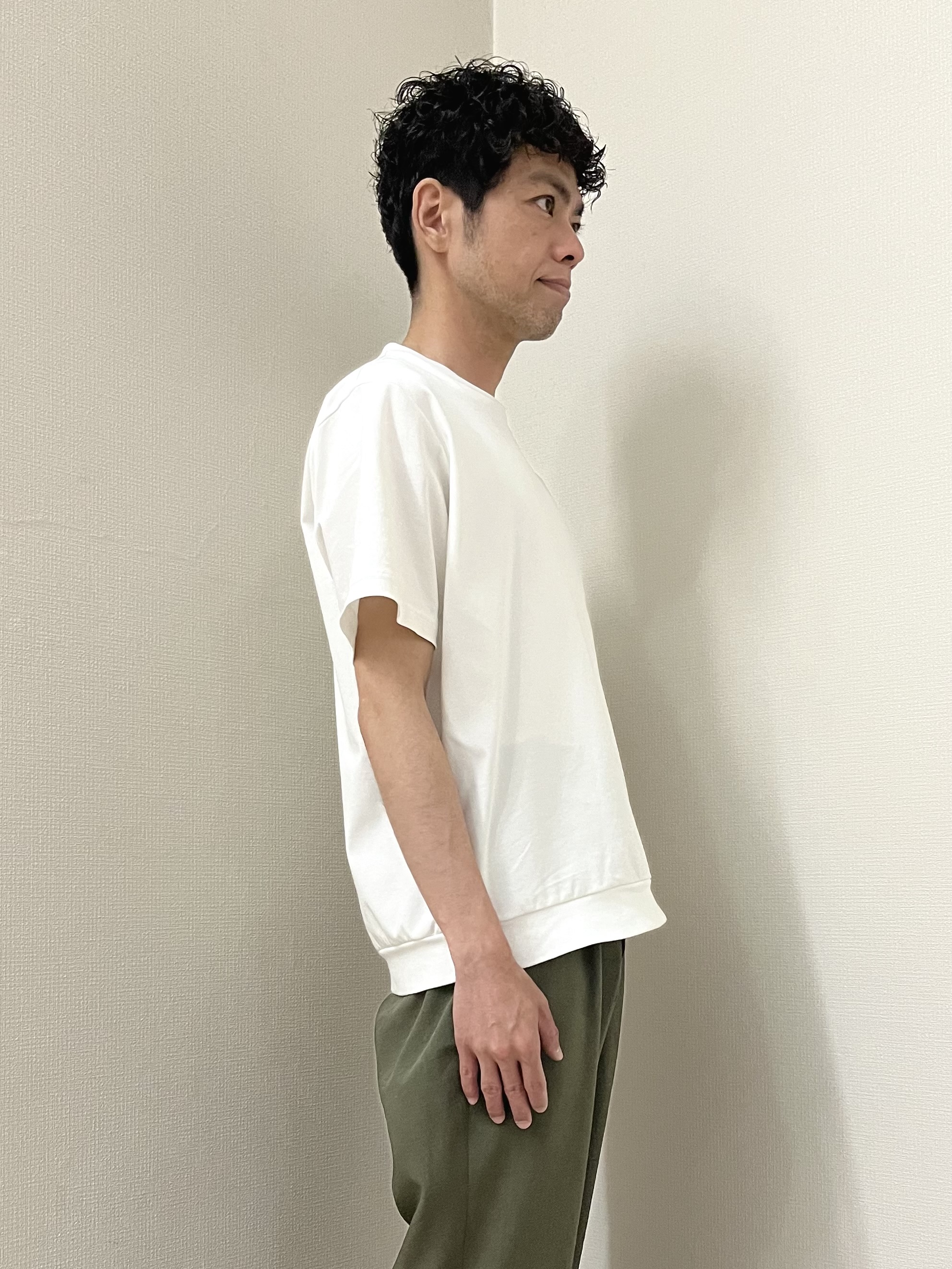 URAさんの「TAKEO KIKUCHI｜【通気性】トリコットサッカー オープンカラー シャツ」を使ったコーディネート