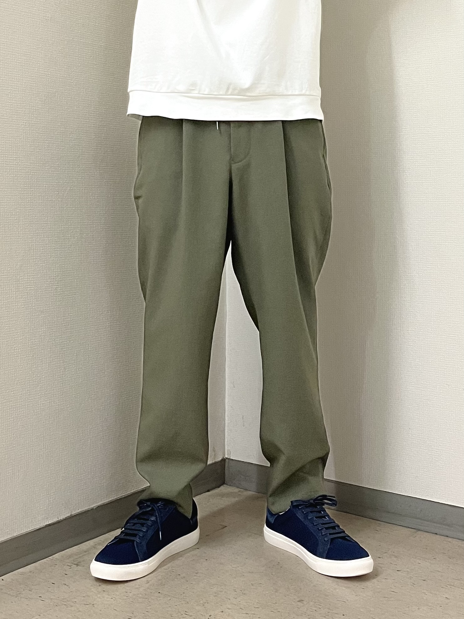 URAさんの「TAKEO KIKUCHI｜【通気性】トリコットサッカー オープンカラー シャツ」を使ったコーディネート