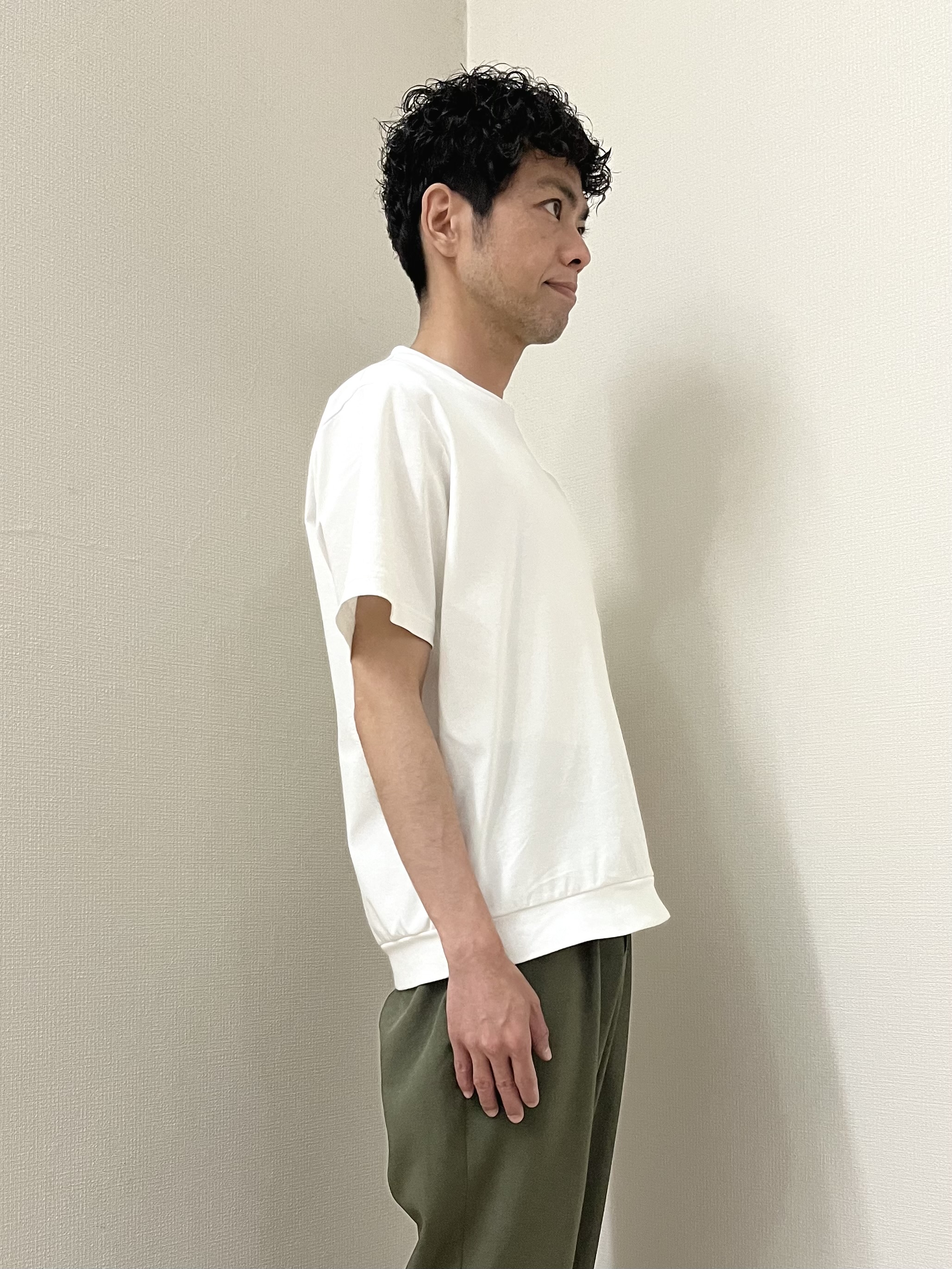 URAさんの「TAKEO KIKUCHI｜【通気性】トリコットサッカー オープンカラー シャツ」を使ったコーディネート