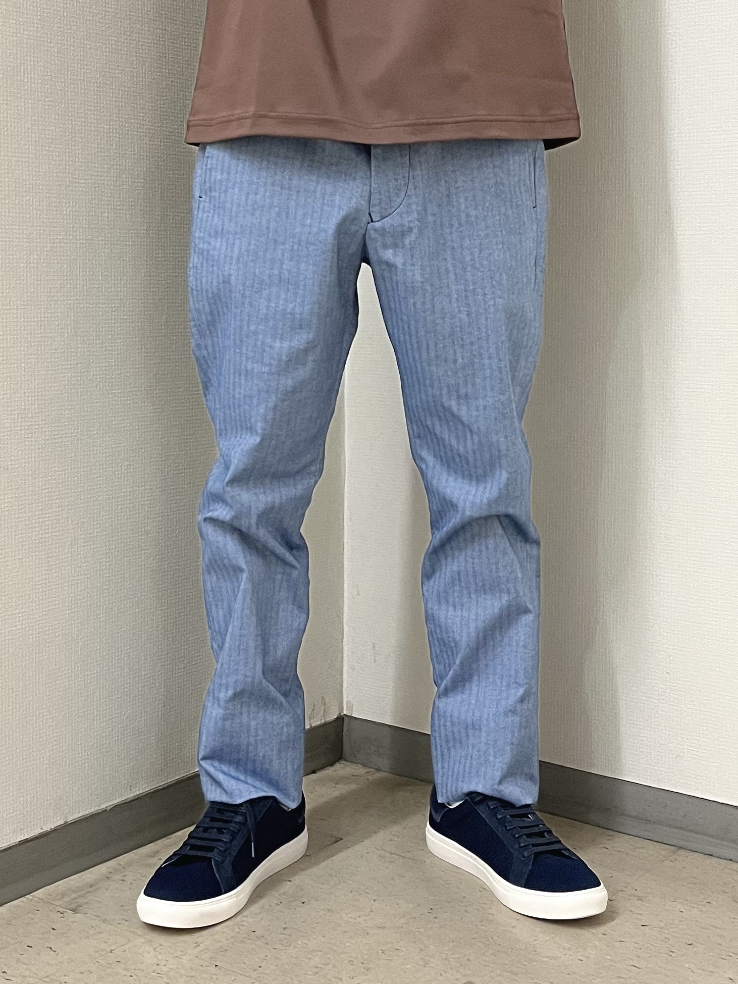 URAさんの「TAKEO KIKUCHI｜リップル小花シャツ」を使ったコーディネート