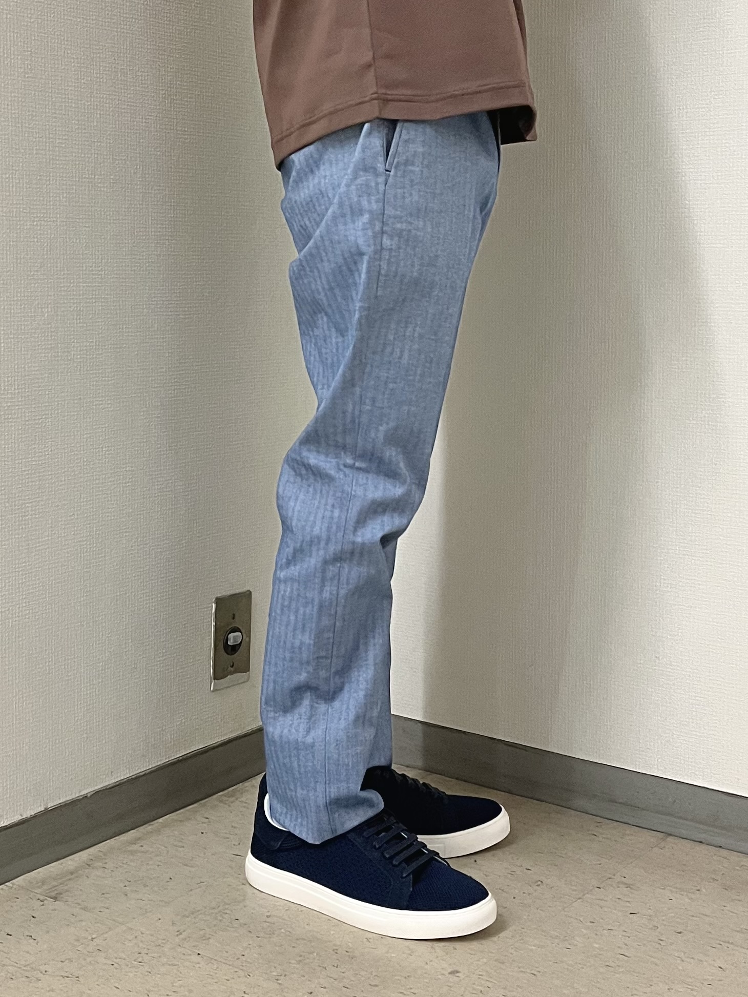 URAさんの「TAKEO KIKUCHI｜リップル小花シャツ」を使ったコーディネート