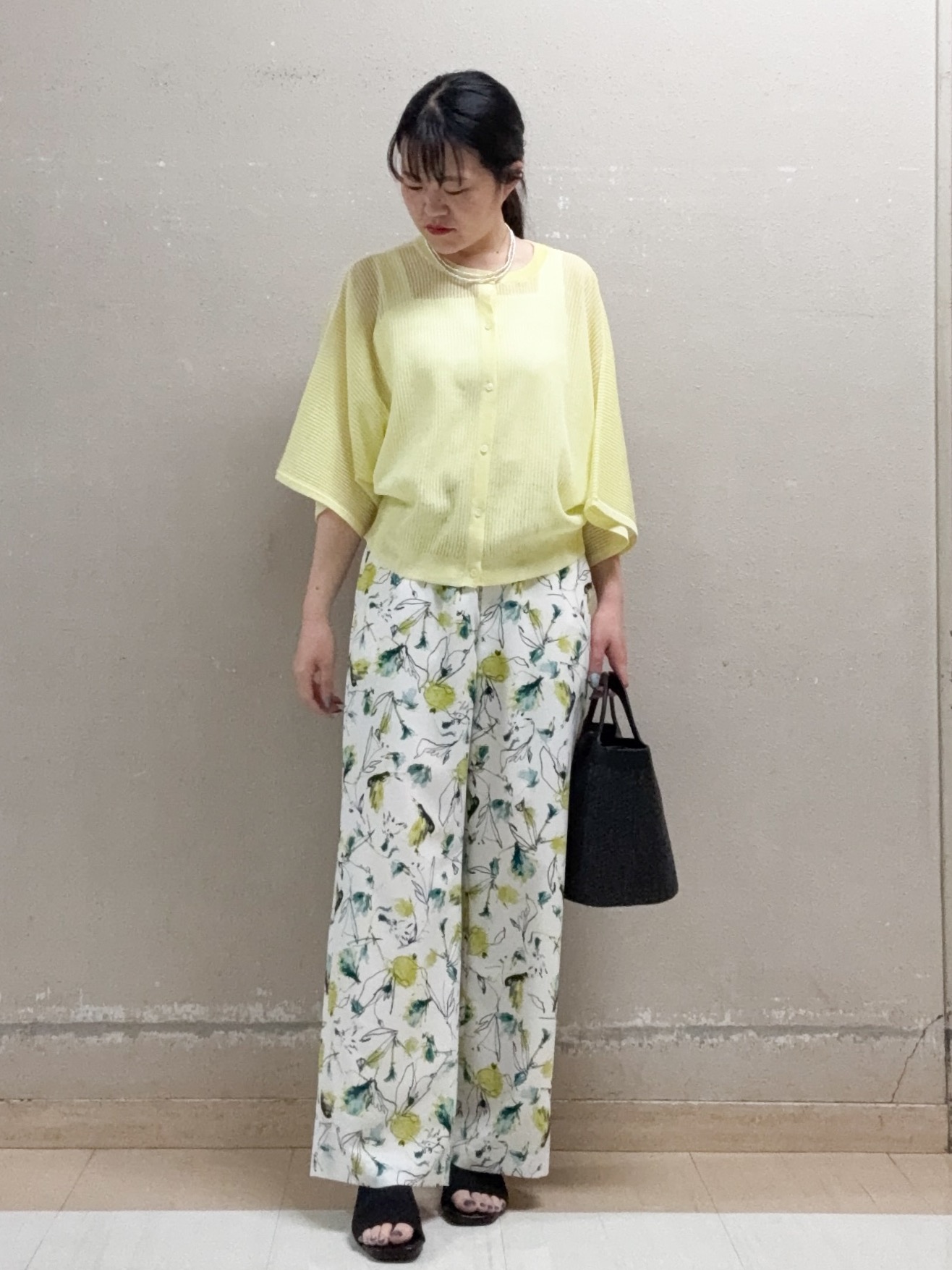  Aさんの「Reflect｜【前後2WAY】オフボディ リラクシーニット」を使ったコーディネート