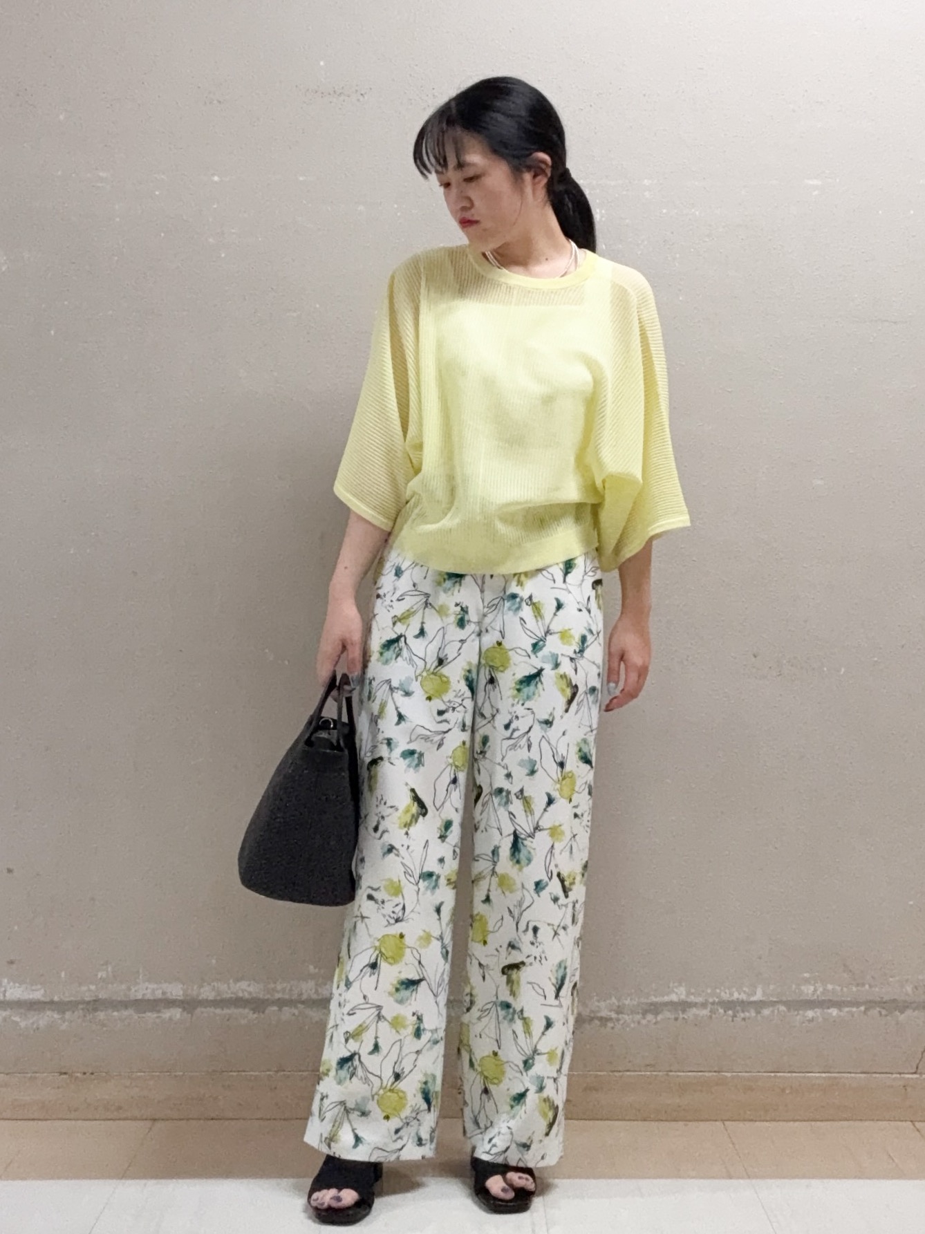  Aさんの「Reflect｜【前後2WAY】オフボディ リラクシーニット」を使ったコーディネート