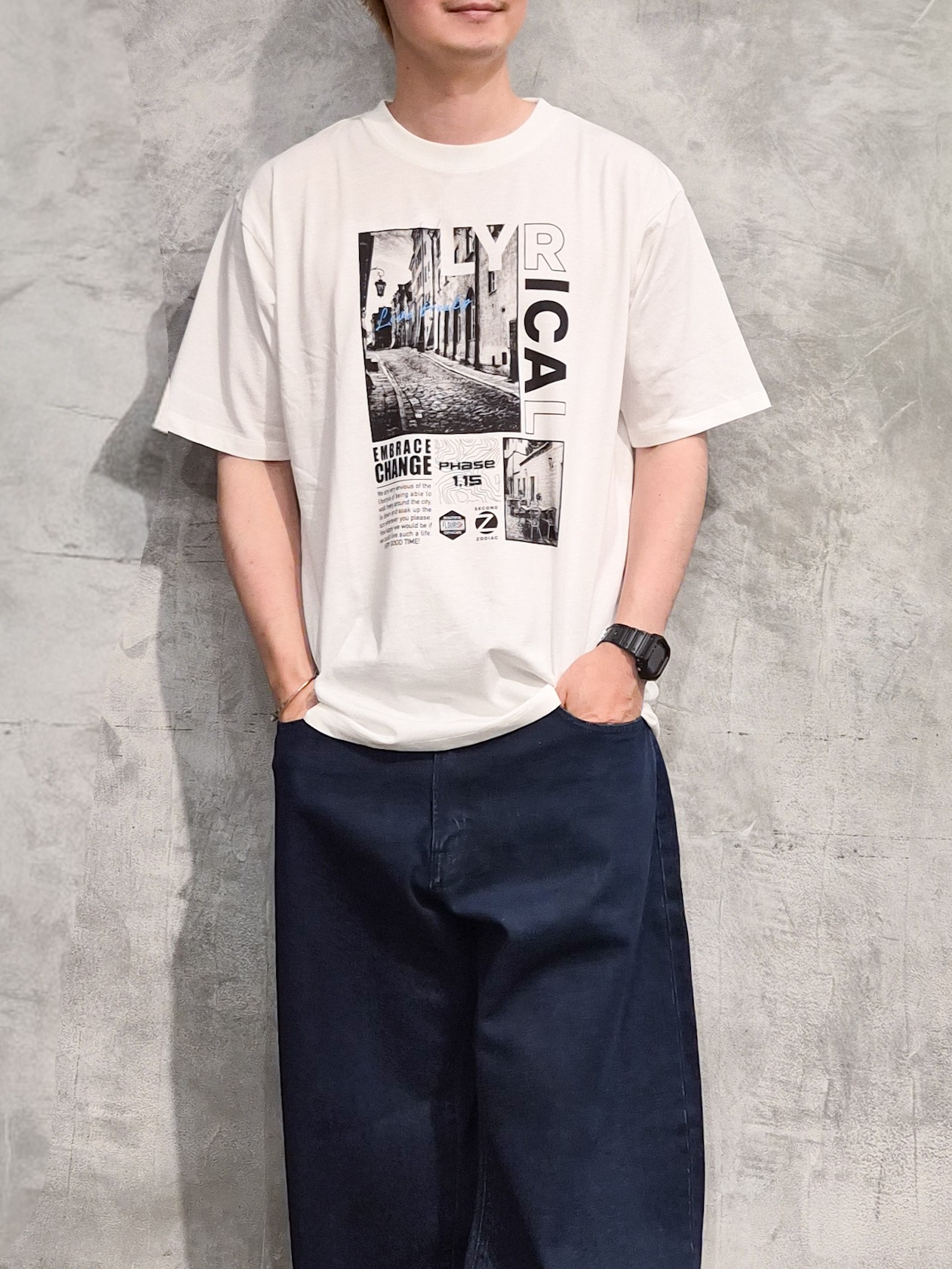 daiさんの「THE SHOP TK｜パナマメッシュ シャツブルゾン 洗濯機OK／セットアップ可」を使ったコーディネート