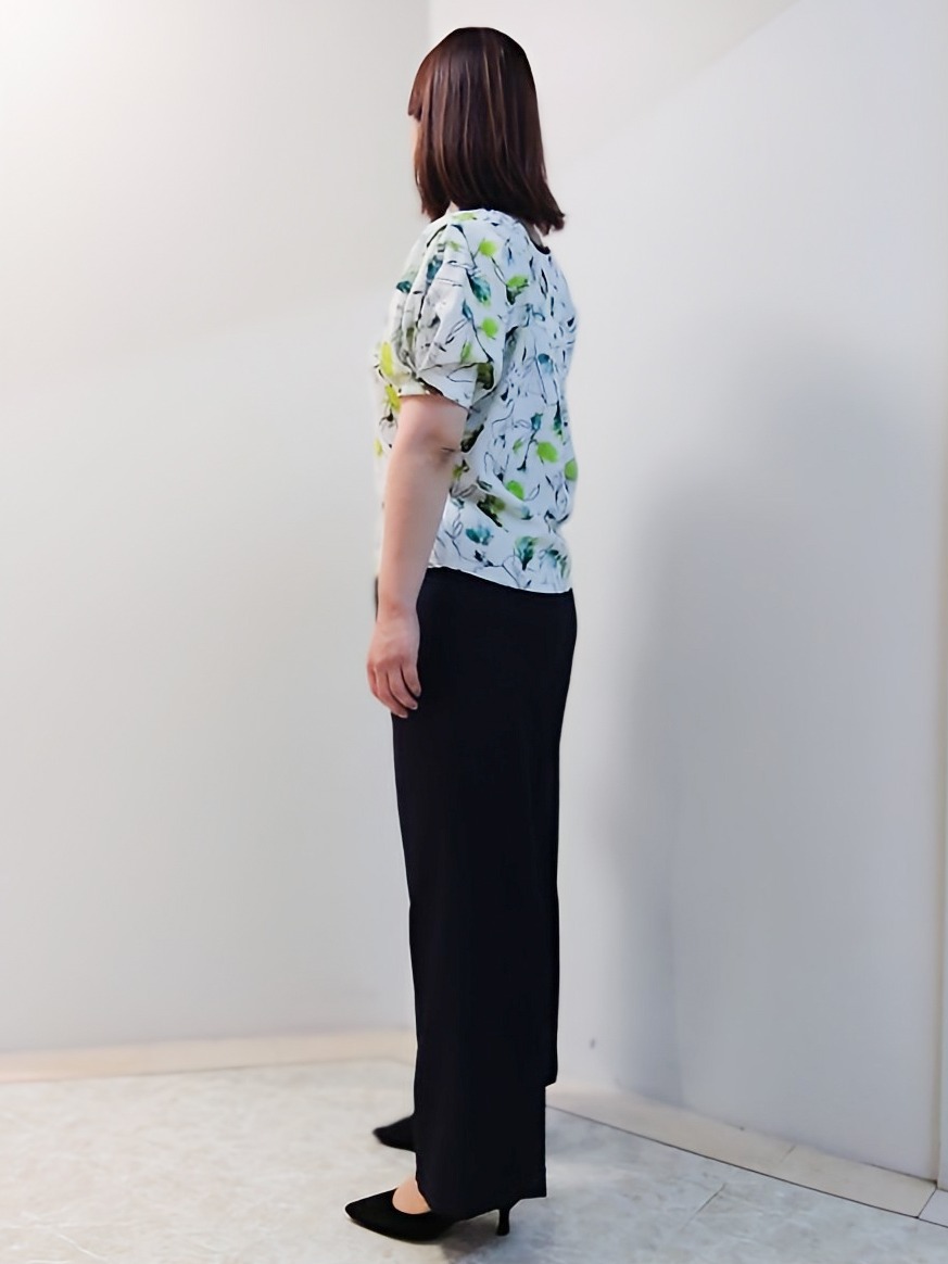 エリさんの「Reflect｜【SS-4Lサイズ／接触冷感／シワになりにくい】リラクシーテーラードジャケット」を使ったコーディネート