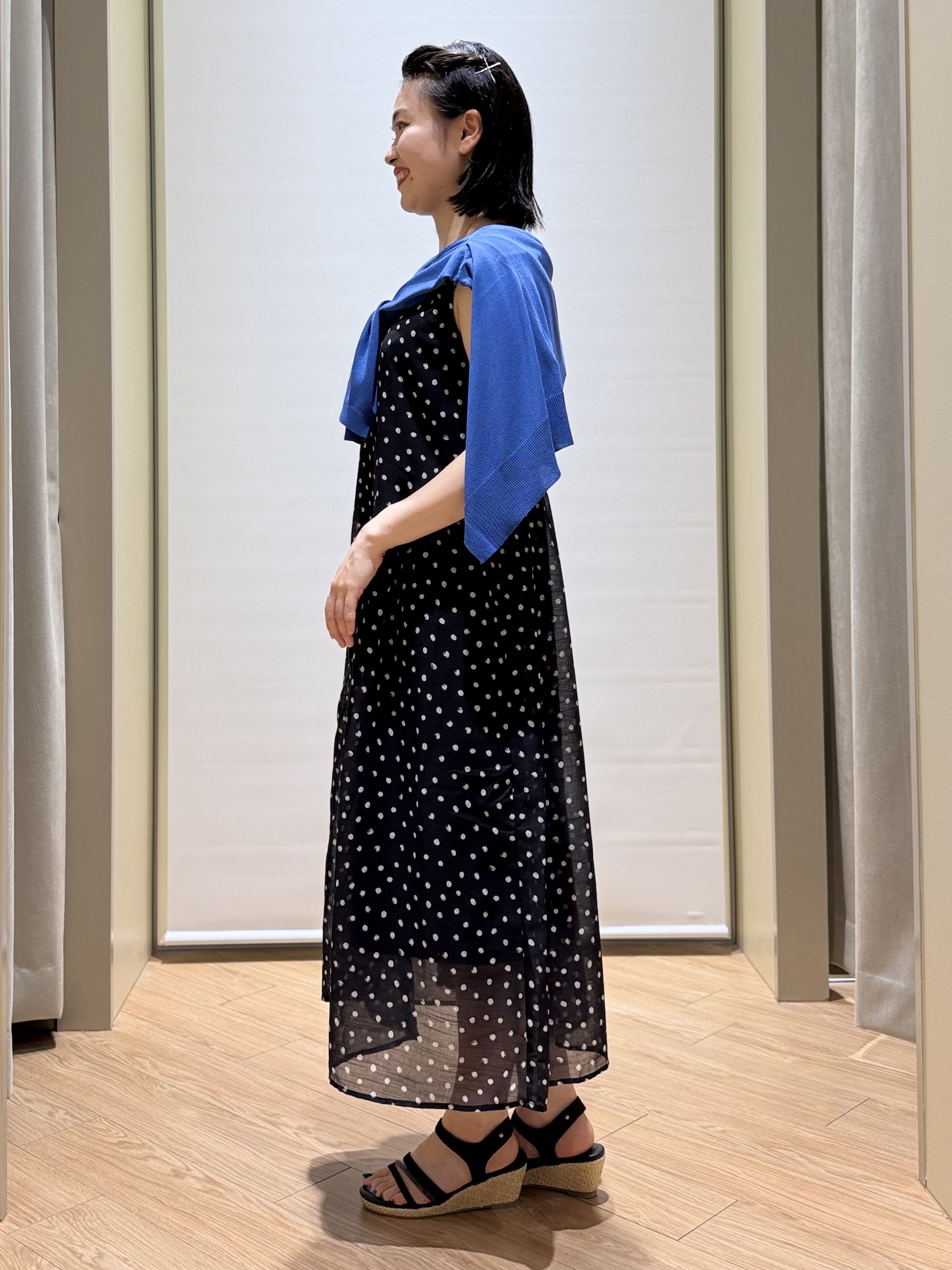 あんりさんの「grove｜高評価！【接触冷感／UVカットetc】ベーシックショートカーディガン」を使ったコーディネート