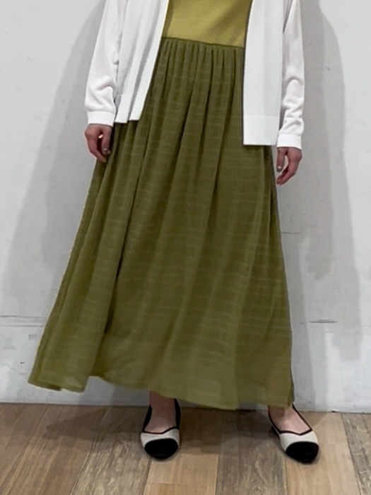 山さんさんの「grove｜高評価！【接触冷感／UVカットetc】ベーシックショートカーディガン」を使ったコーディネート