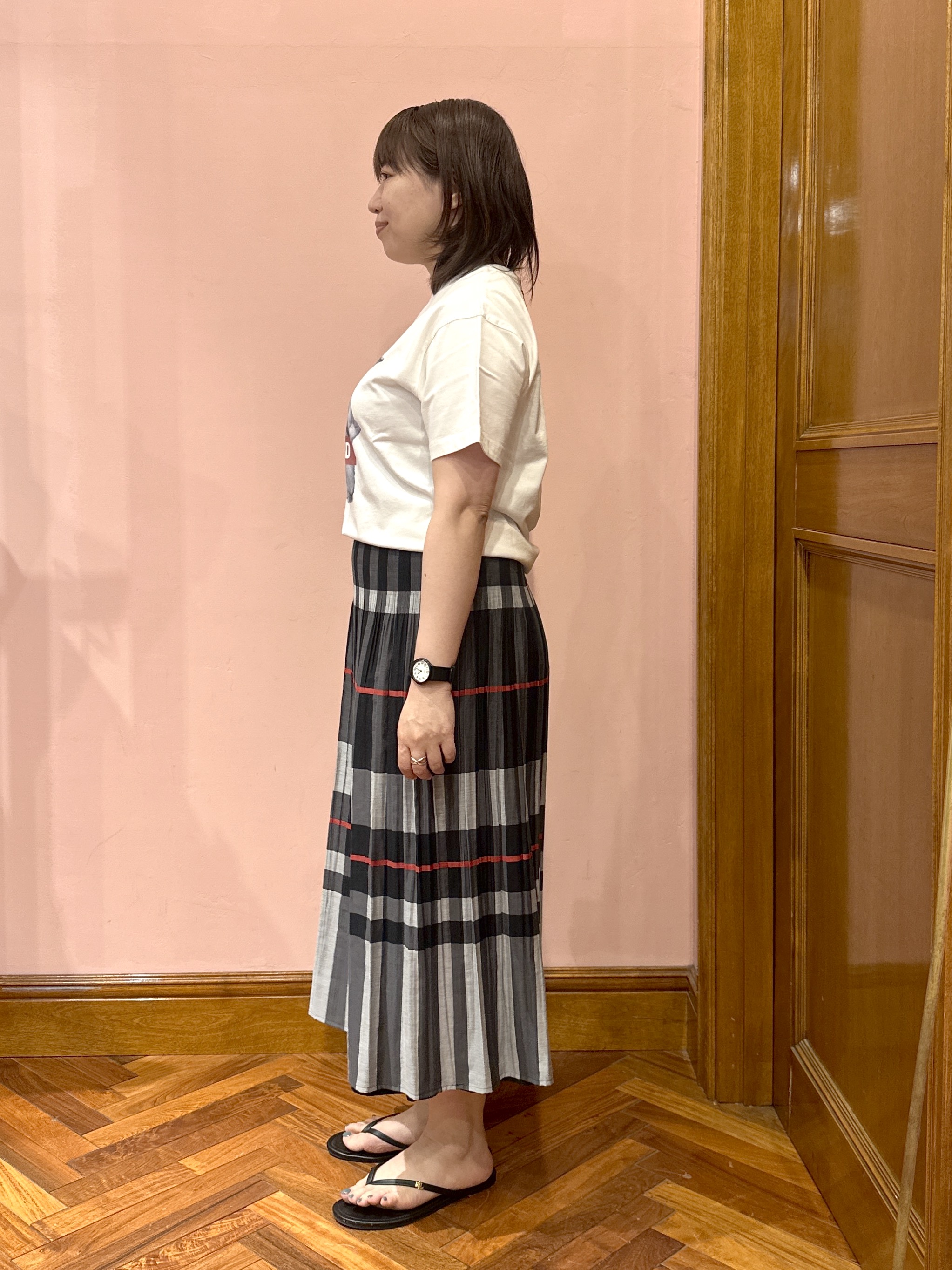 komatsuさんの「DRESSTERIOR｜【接触冷感】STAR WARS ストリートTシャツ」を使ったコーディネート