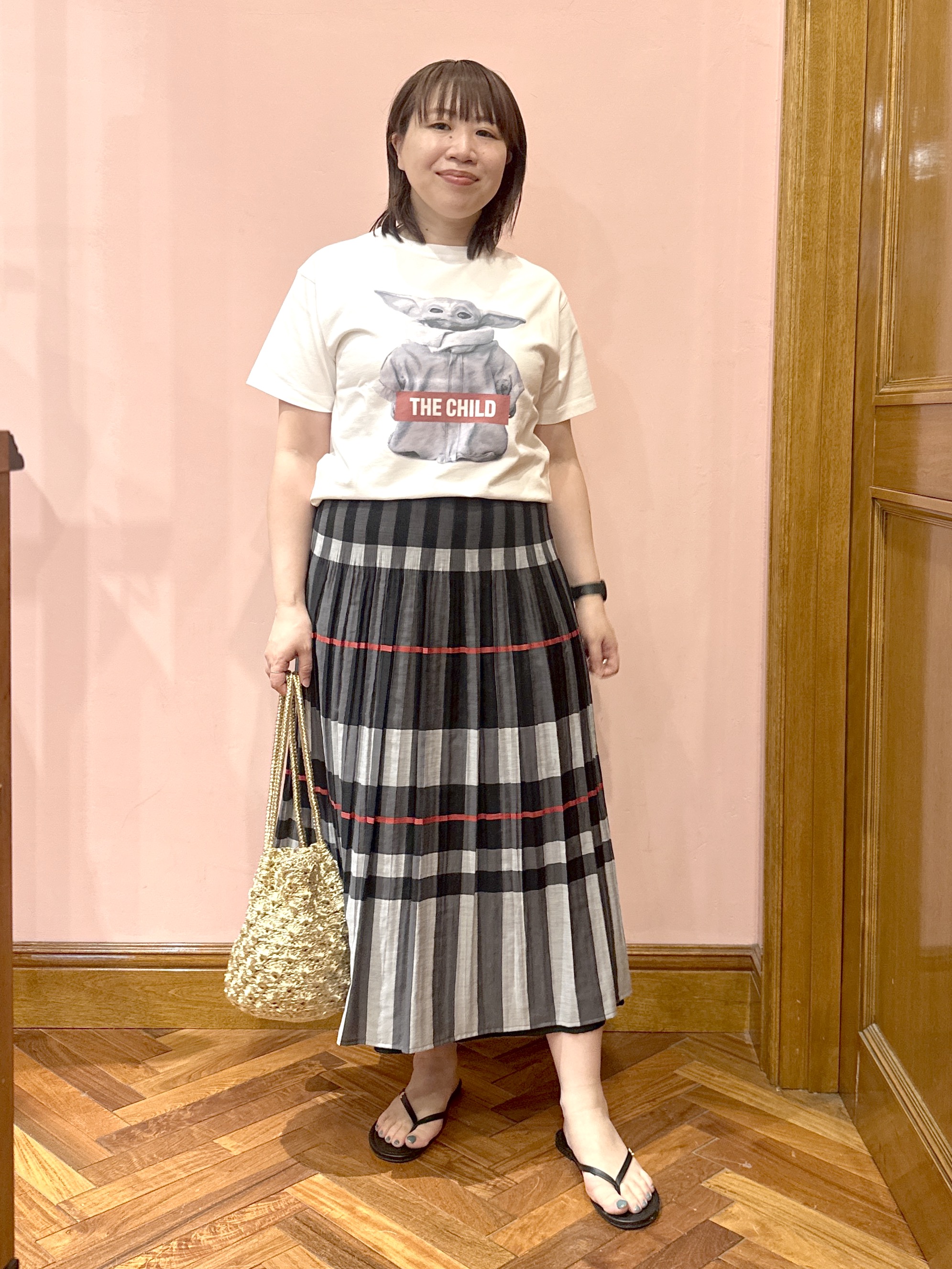 komatsuさんの「DRESSTERIOR｜【接触冷感】STAR WARS ストリートTシャツ」を使ったコーディネート