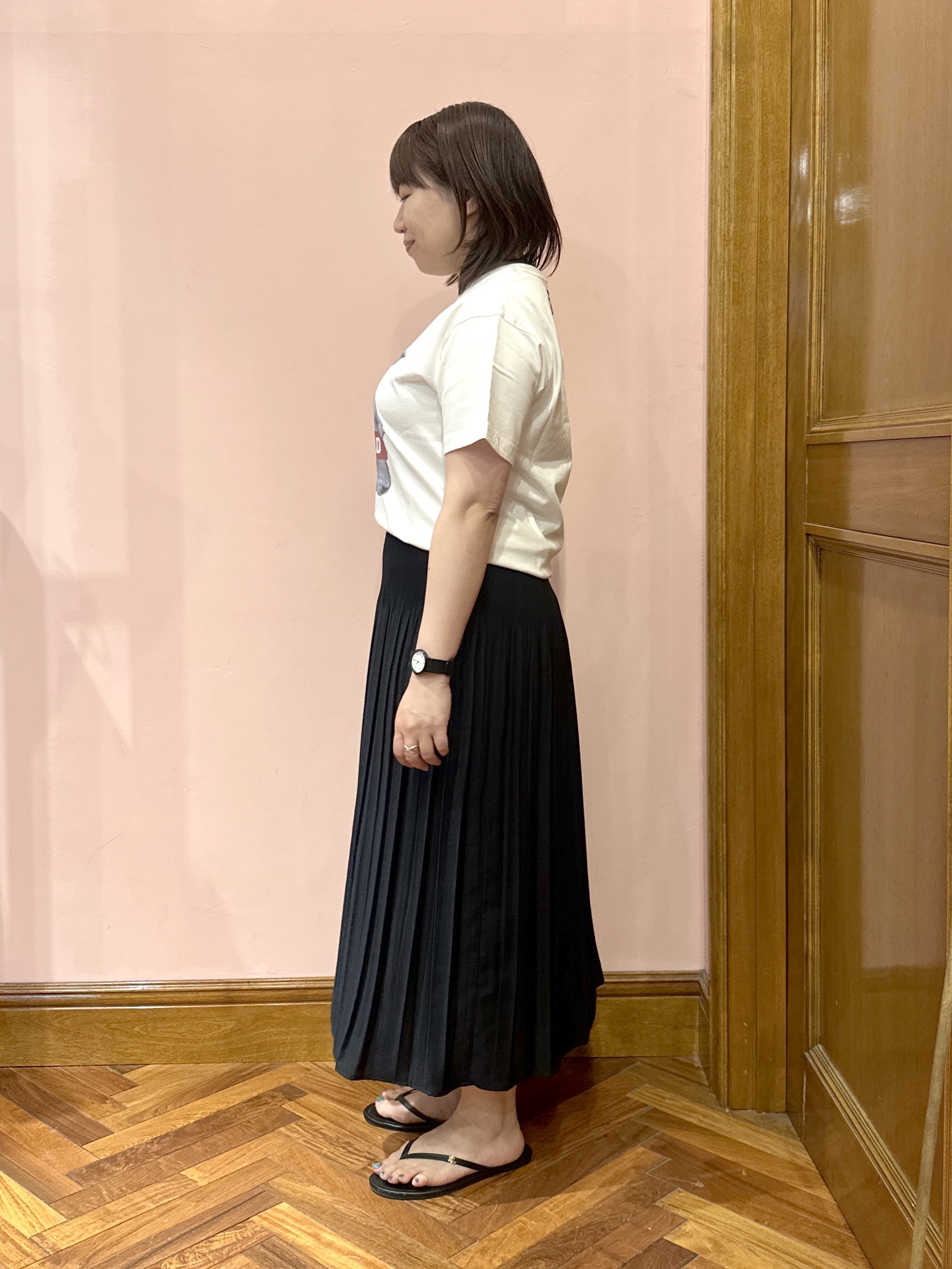 komatsuさんの「DRESSTERIOR｜【接触冷感】STAR WARS ストリートTシャツ」を使ったコーディネート