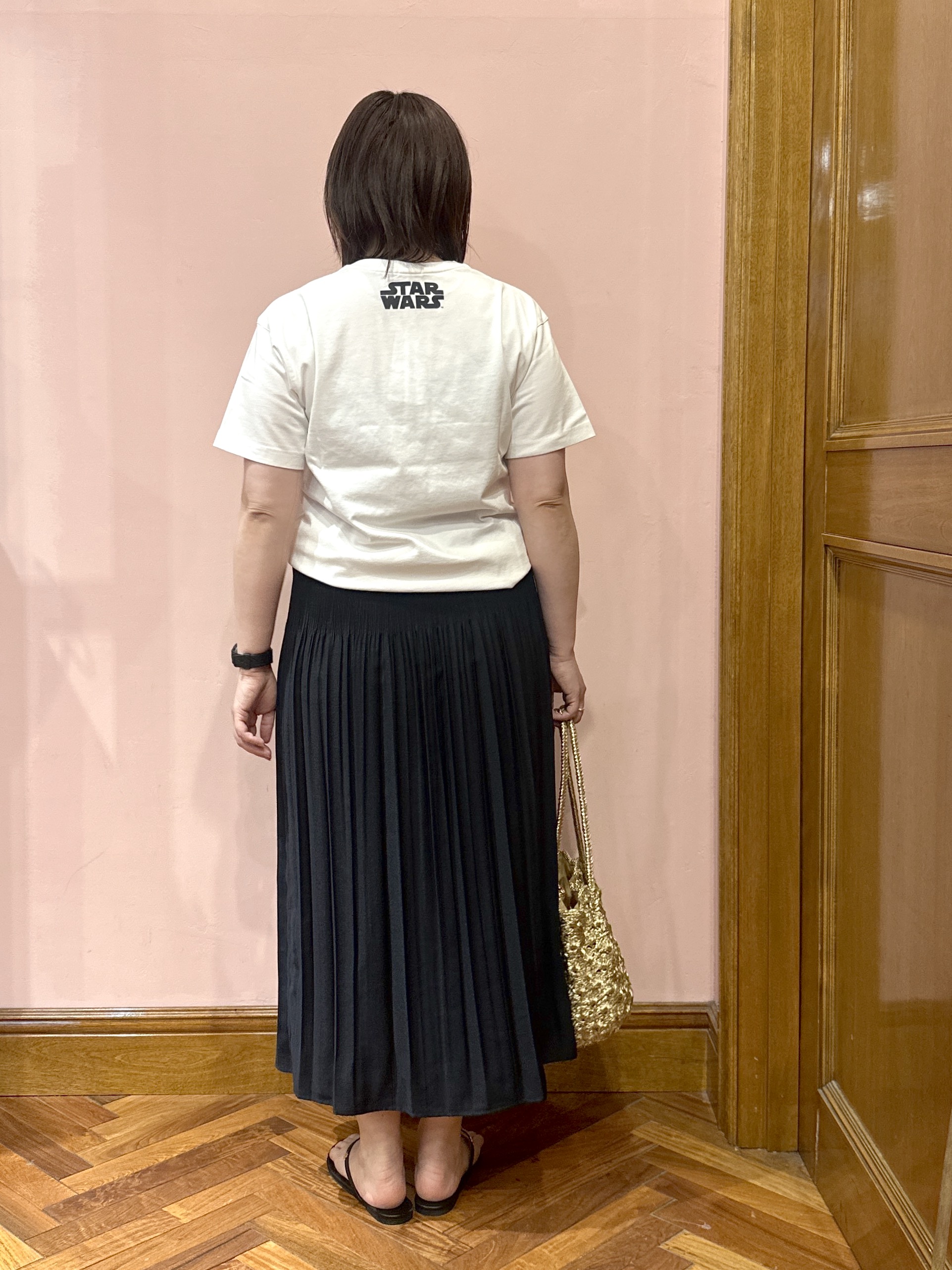 komatsuさんの「DRESSTERIOR｜【接触冷感】STAR WARS ストリートTシャツ」を使ったコーディネート