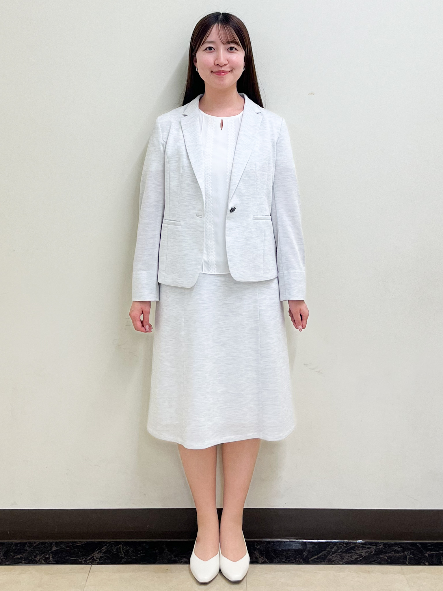 mikikoさんの「Reflect｜【SS-4Lサイズ／UVカット／接触冷感】匠ジャケット／ベーシックテーラード」を使ったコーディネート
