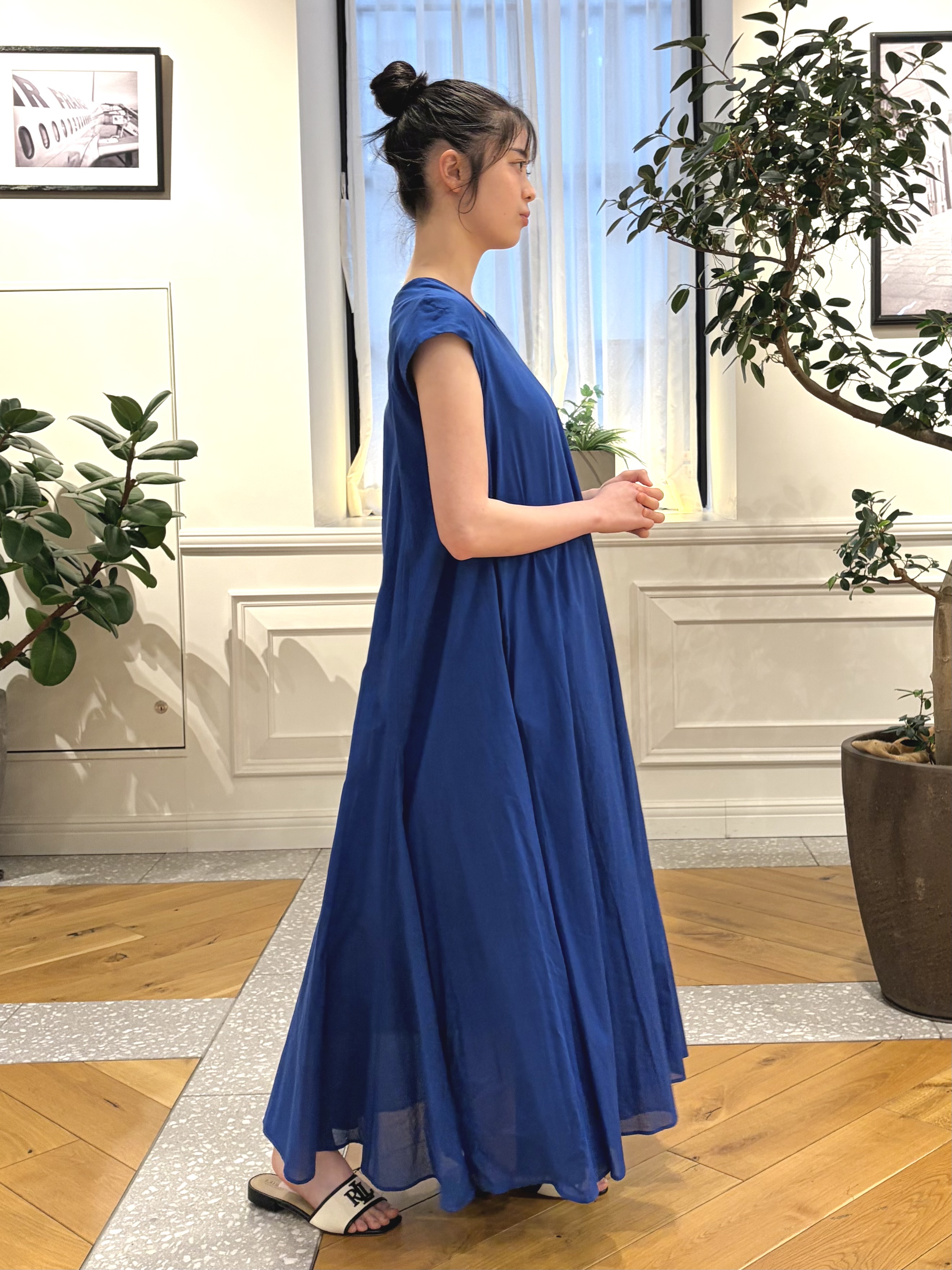 pupiさんの「DRESSTERIOR｜【着映え/ハーフ袖】ウォッシャブルレース クロップドシャツ」を使ったコーディネート
