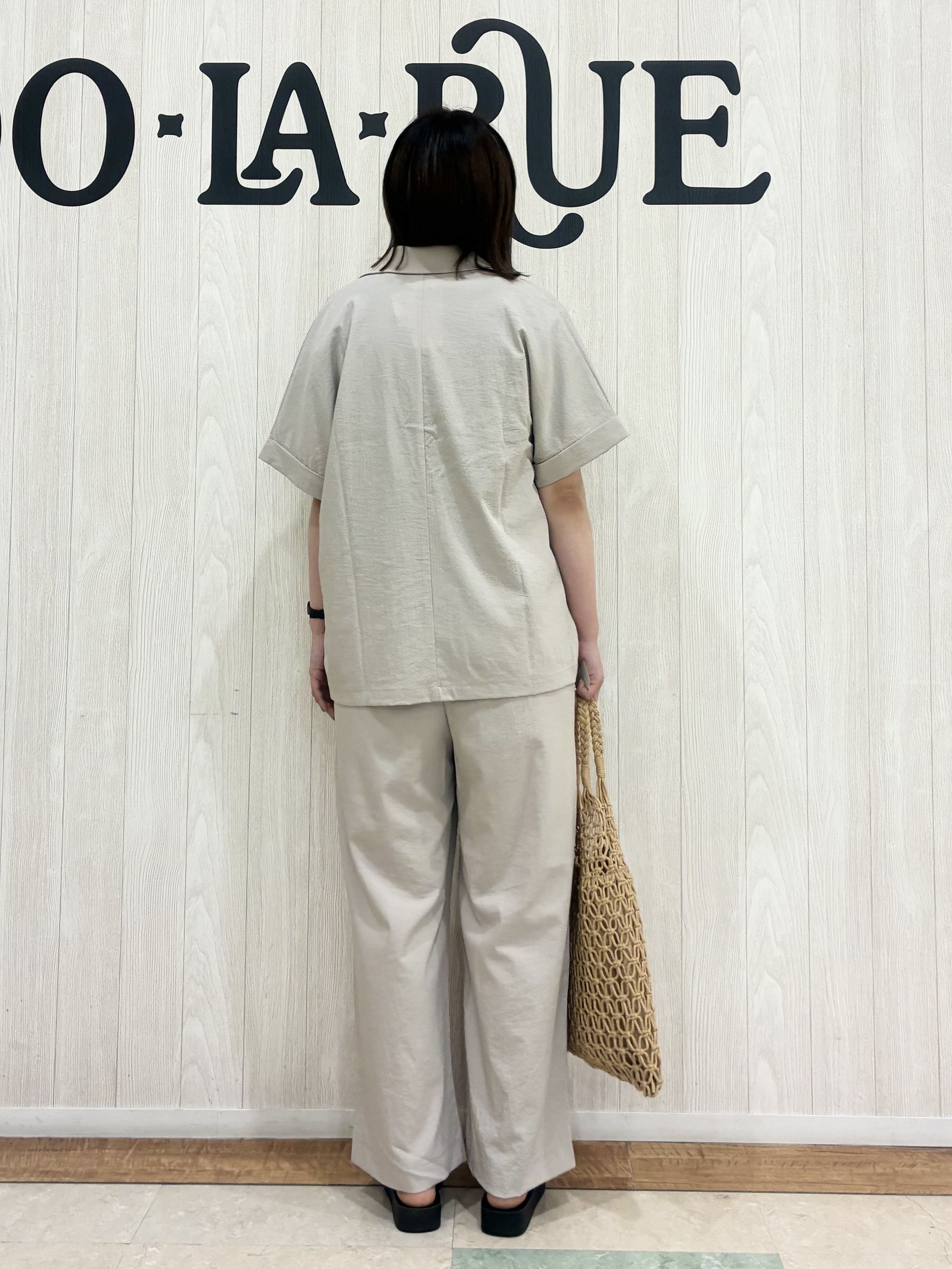 shiiさんの「SHOO･LA･RUE｜【高レビュー/洗濯機可/セットアップ可】軽凛(かろりん) ひんやり半袖ジャケット」を使ったコーディネート