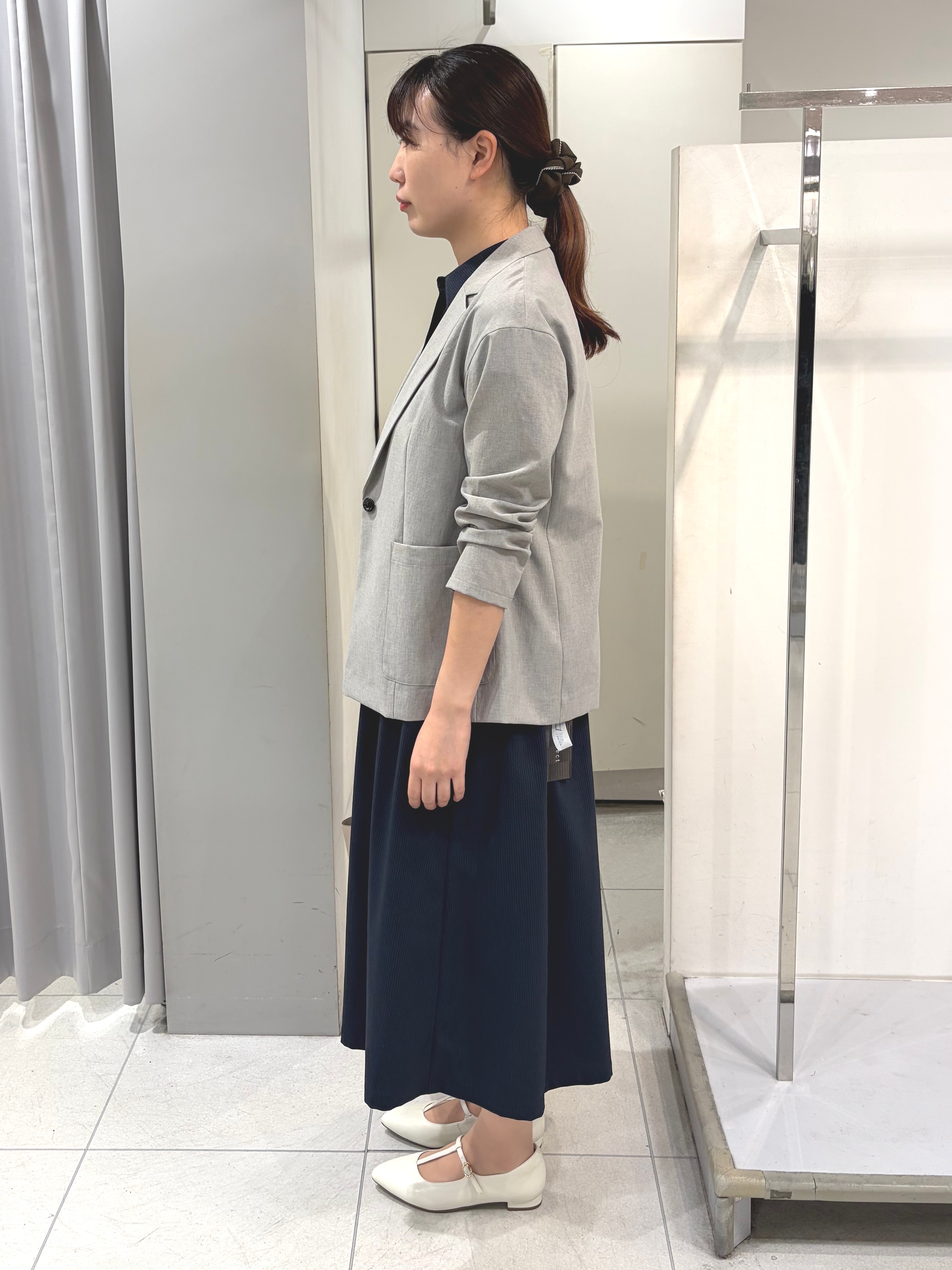AZUSAさんの「Reflect｜【SS-4Lサイズ／接触冷感／シワになりにくい】リラクシーテーラードジャケット」を使ったコーディネート