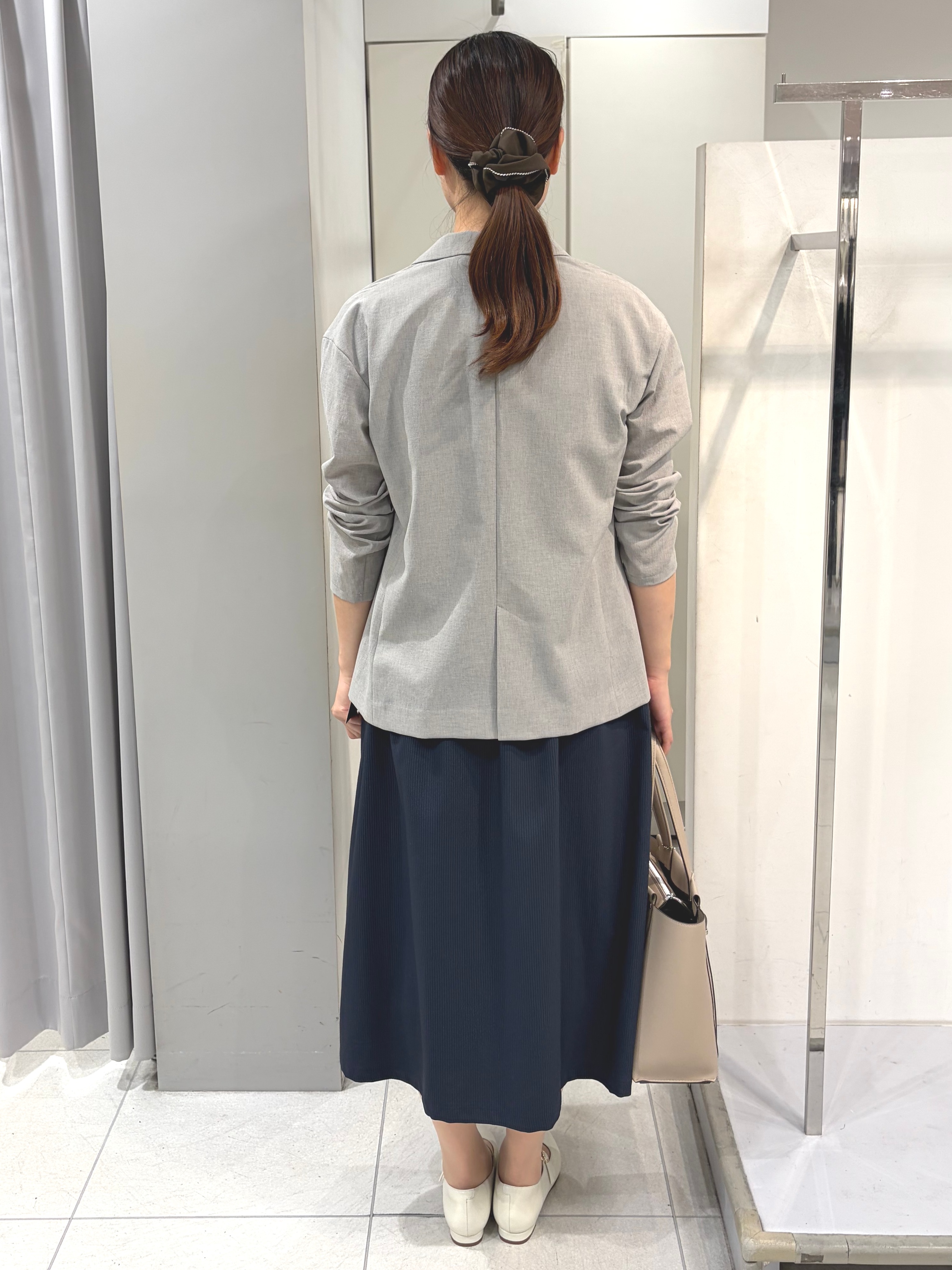 AZUSAさんの「Reflect｜【SS-4Lサイズ／接触冷感／シワになりにくい】リラクシーテーラードジャケット」を使ったコーディネート