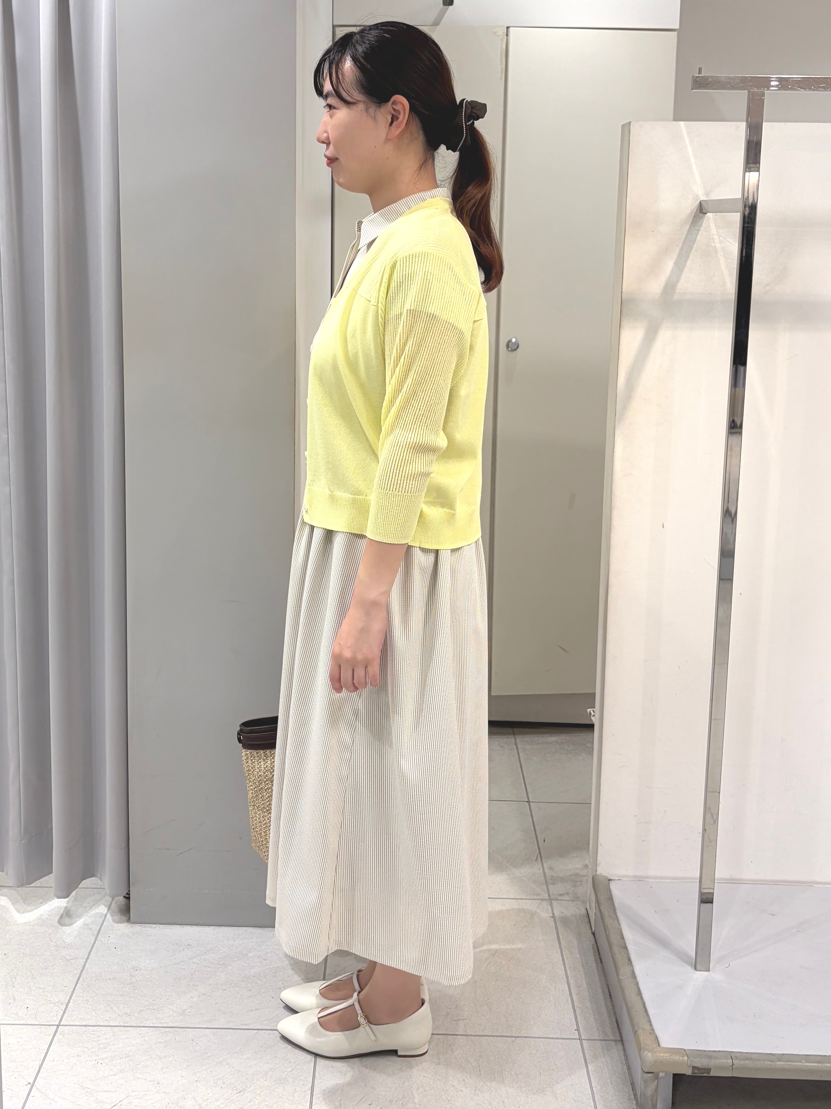 AZUSAさんの「Reflect｜Vネックニットカーディガン」を使ったコーディネート