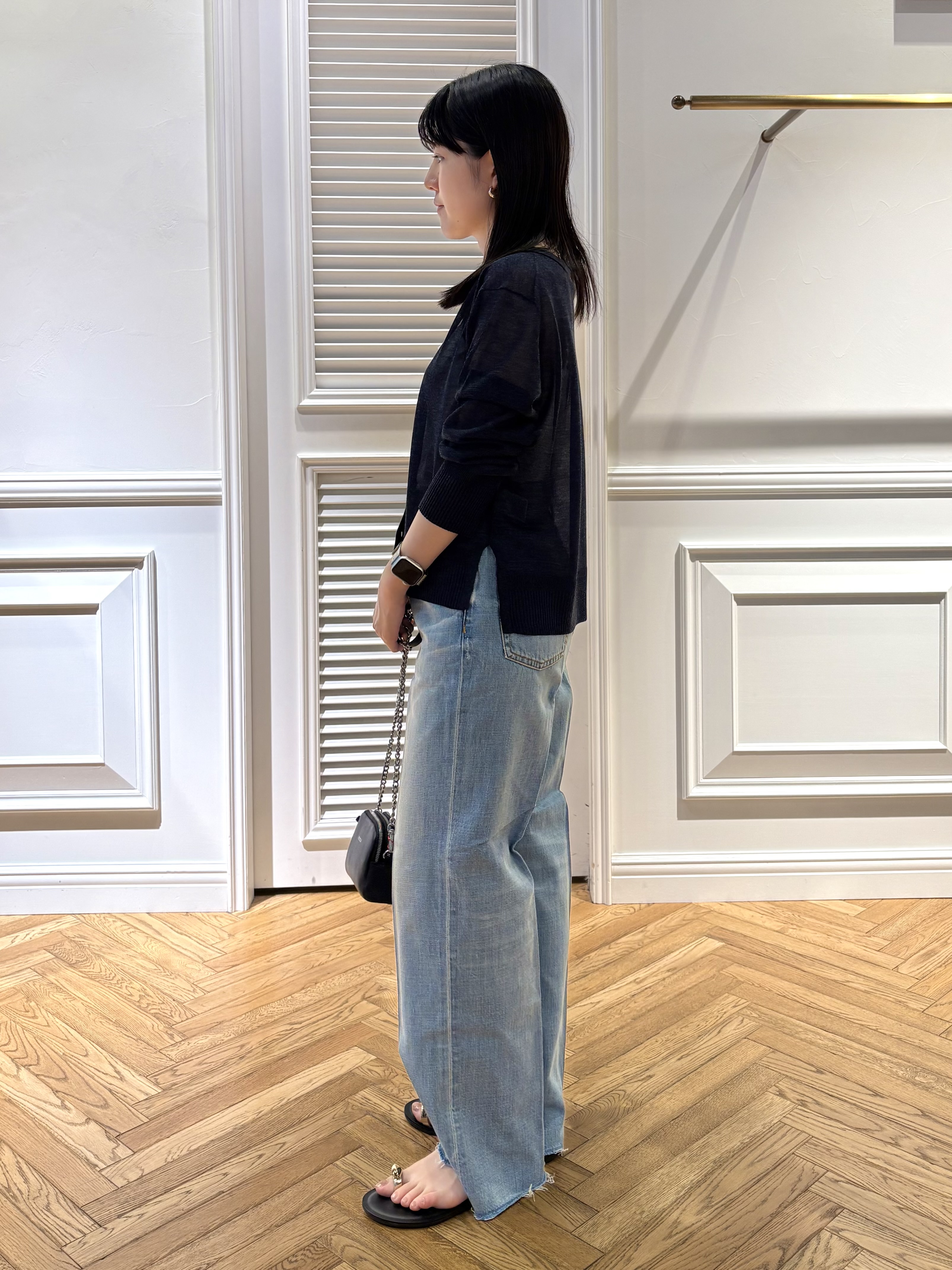 cocoさんの「DRESSTERIOR｜【日除け/冷房対策】ウォッシャブルシアーカーディガン」を使ったコーディネート